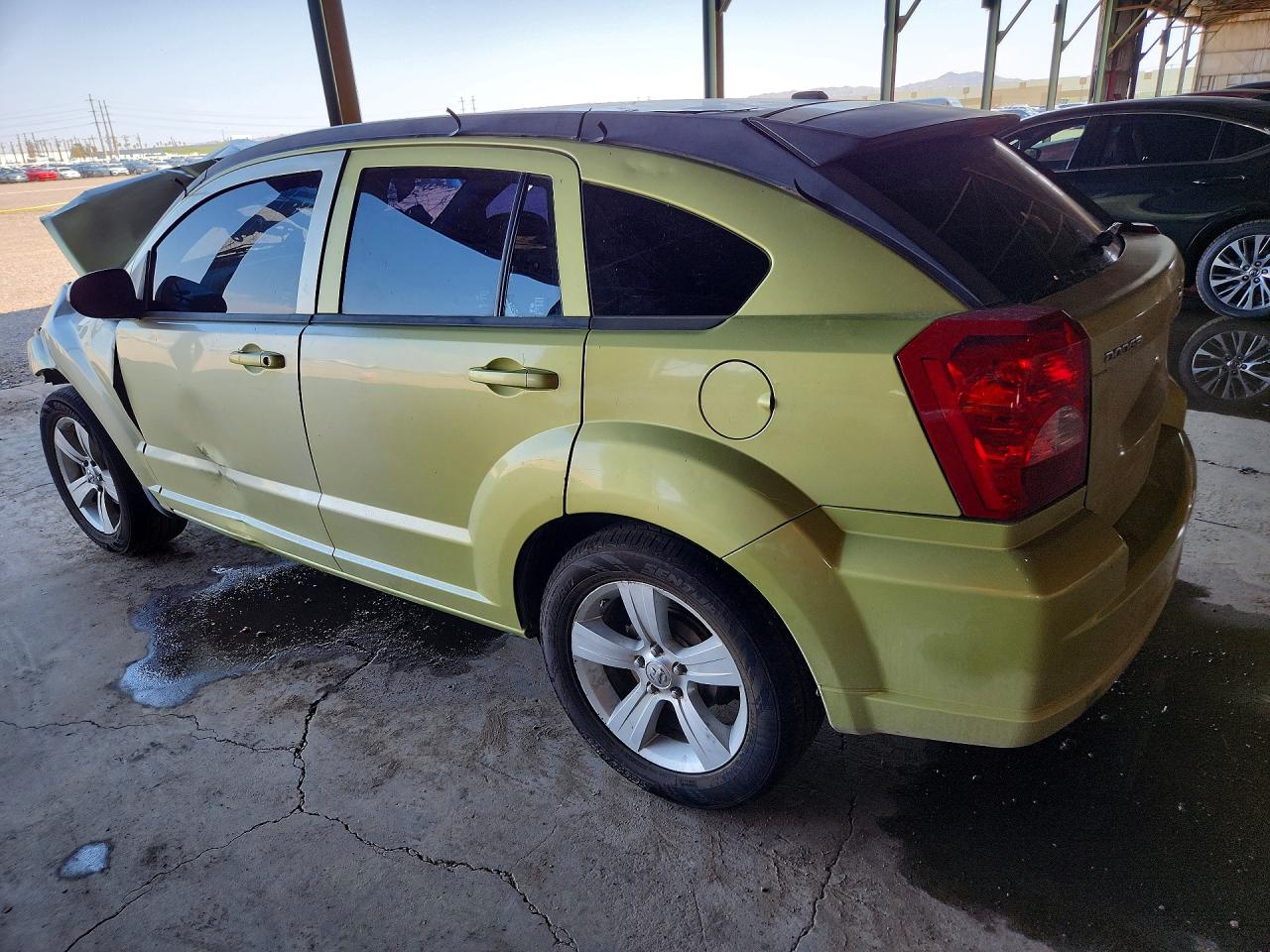 2010 Dodge Caliber Sxt Green vin: 1B3CB4HA7AD532532