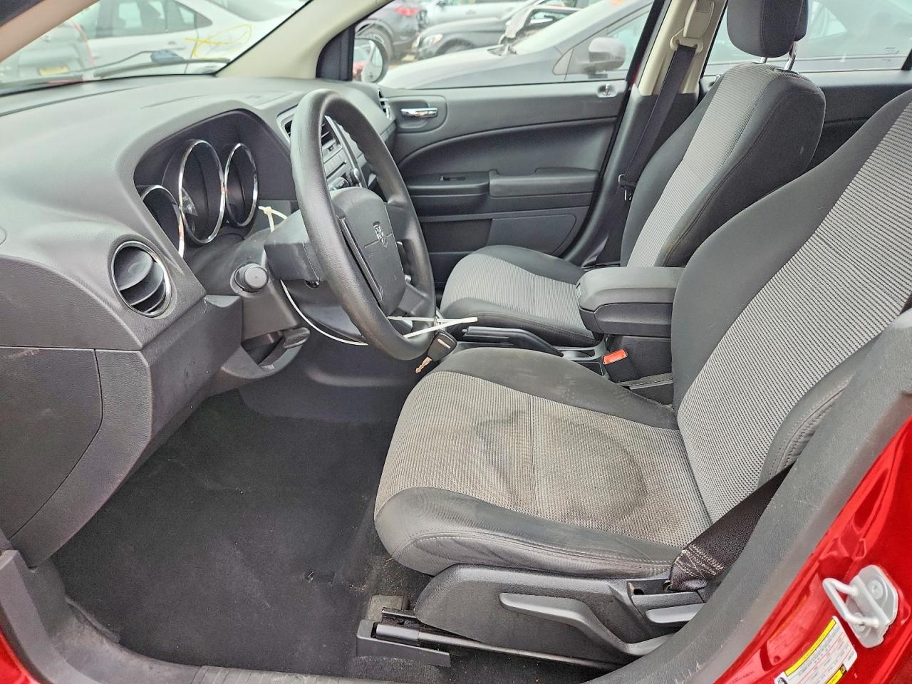 2010 Dodge Caliber Sxt Red vin: 1B3CB4HA7AD552523