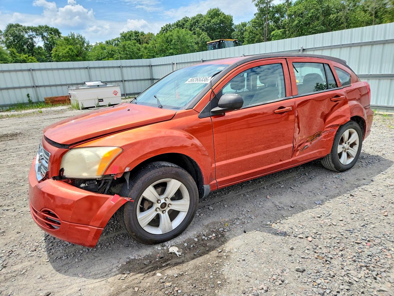 2010 Dodge Caliber Sxt Orange vin: 1B3CB4HA7AD632615