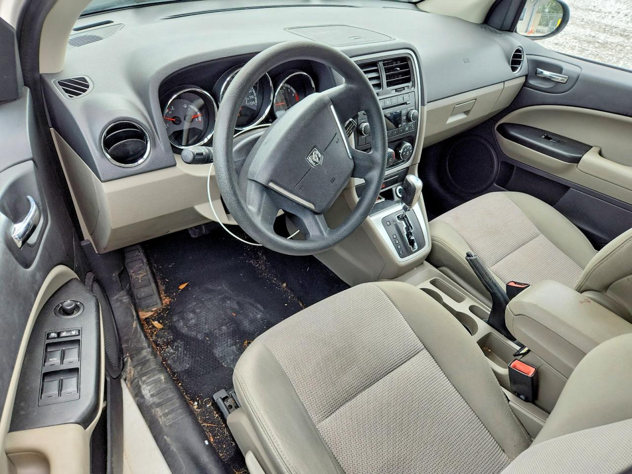 2010 Dodge Caliber Sxt White vin: 1B3CB4HA8AD546245