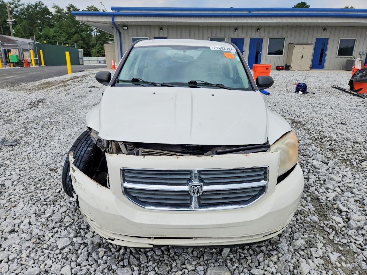 2010 Dodge Caliber Sxt White vin: 1B3CB4HA8AD546245