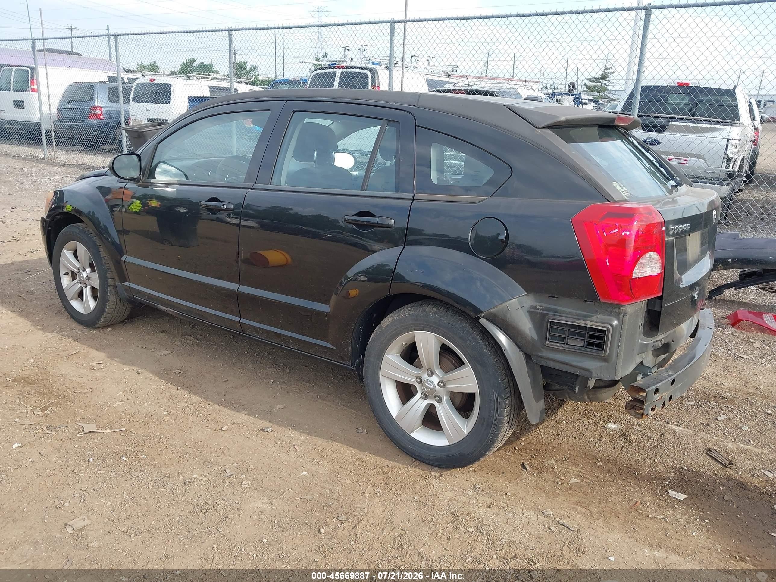 2010 Dodge Caliber Sxt Navy vin: 1B3CB4HA8AD651237