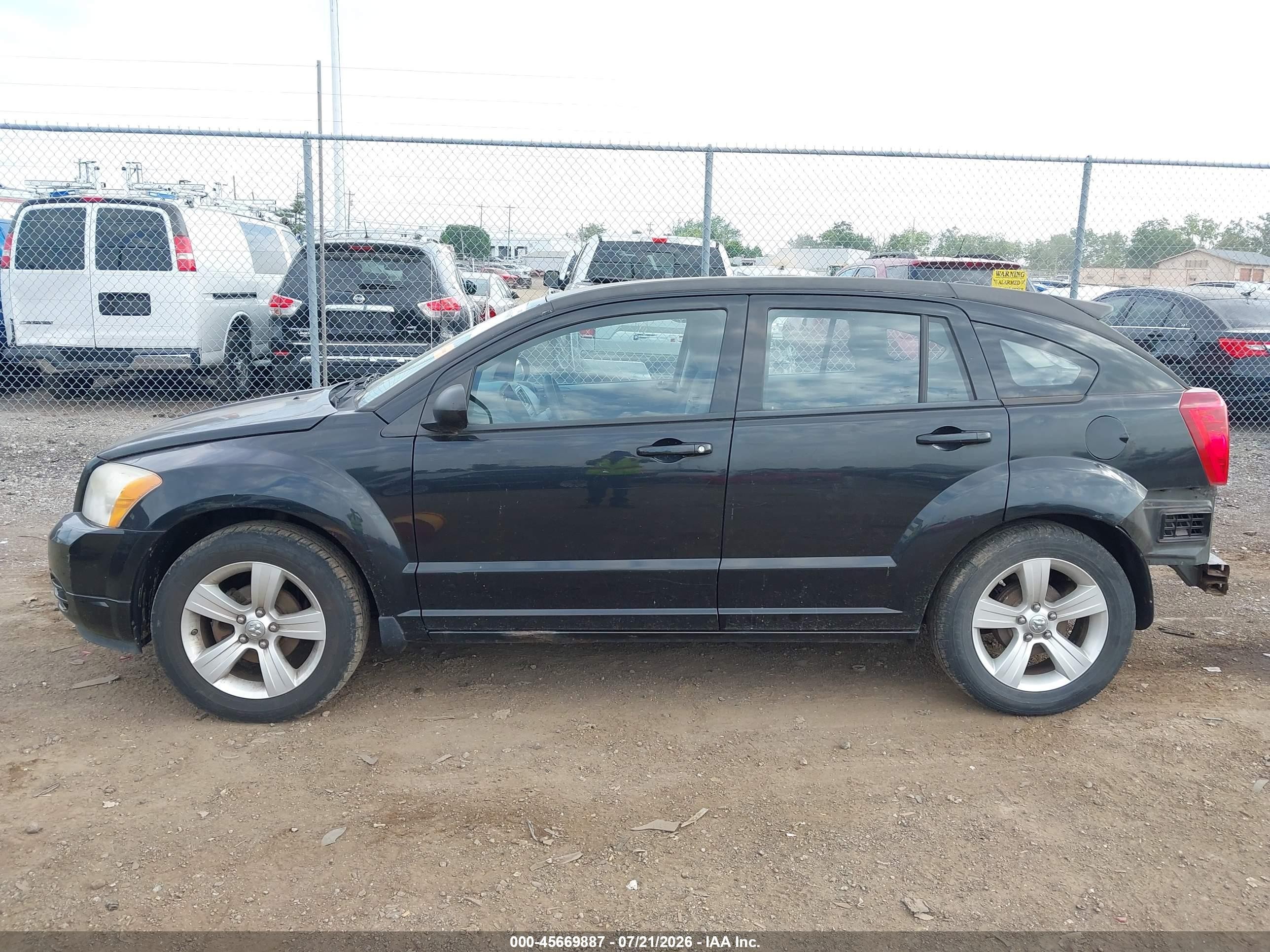 2010 Dodge Caliber Sxt Navy vin: 1B3CB4HA8AD651237