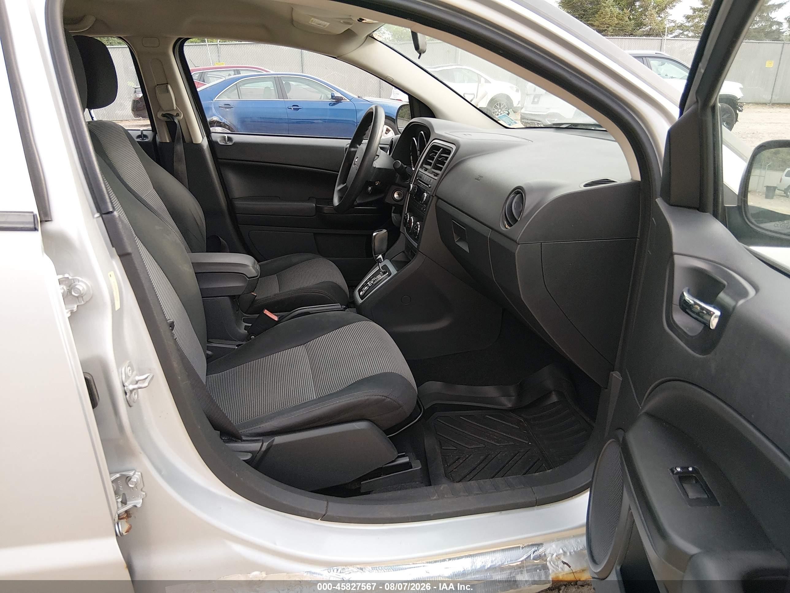 2010 Dodge Caliber Sxt Silver vin: 1B3CB4HAXAD534355