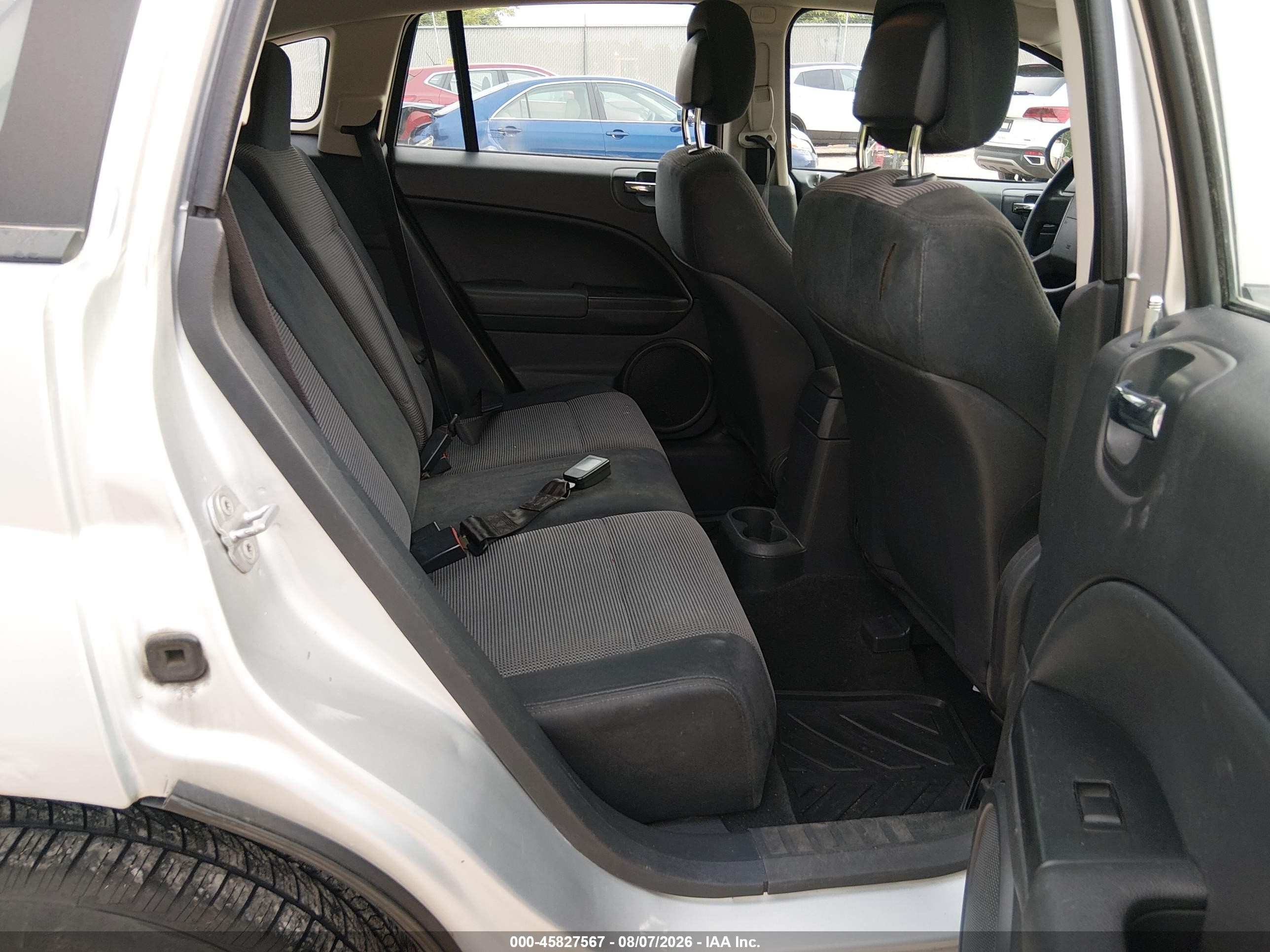 2010 Dodge Caliber Sxt Silver vin: 1B3CB4HAXAD534355