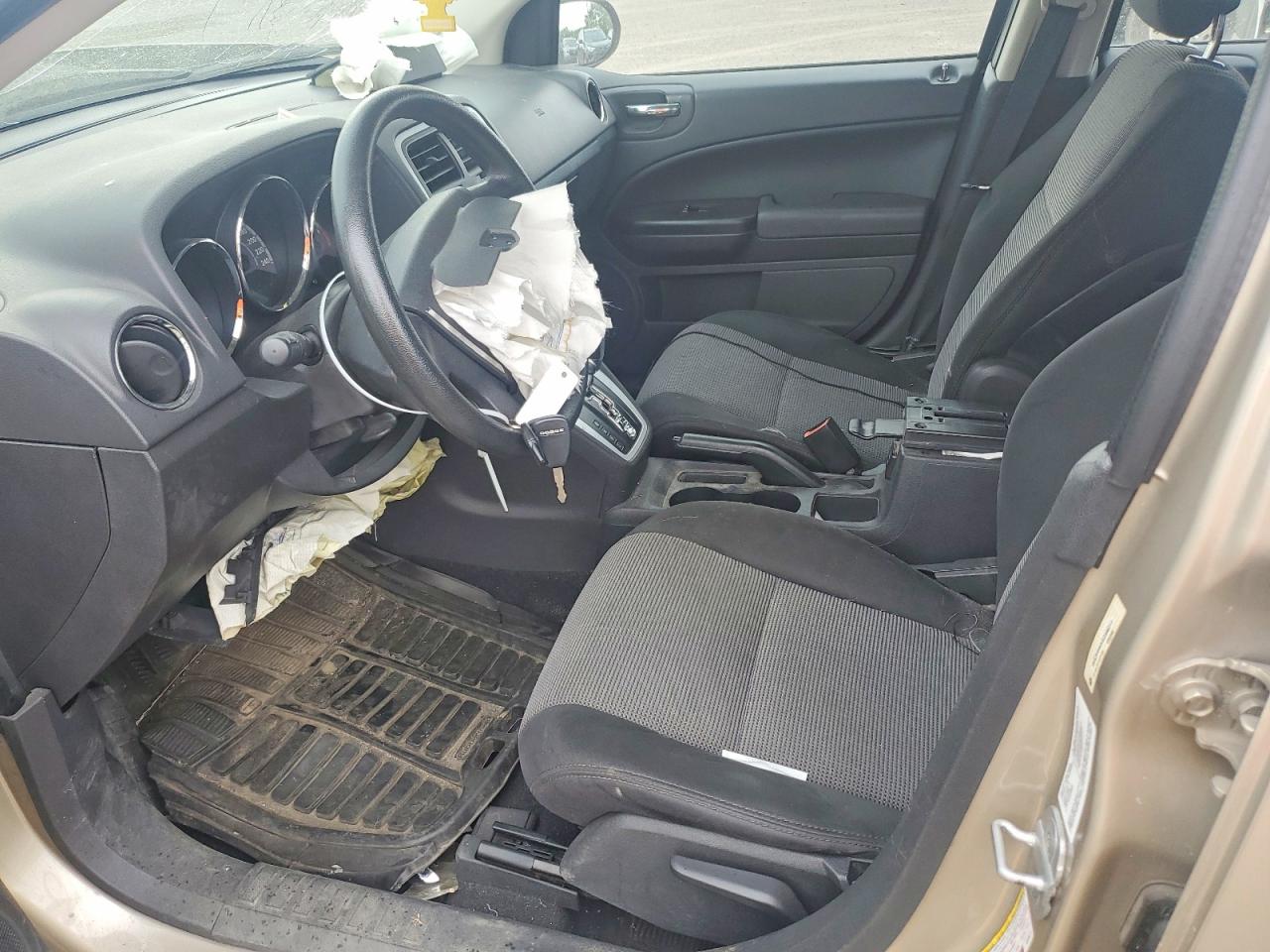 2010 Dodge Caliber Sxt Beige vin: 1B3CB4HAXAD596211