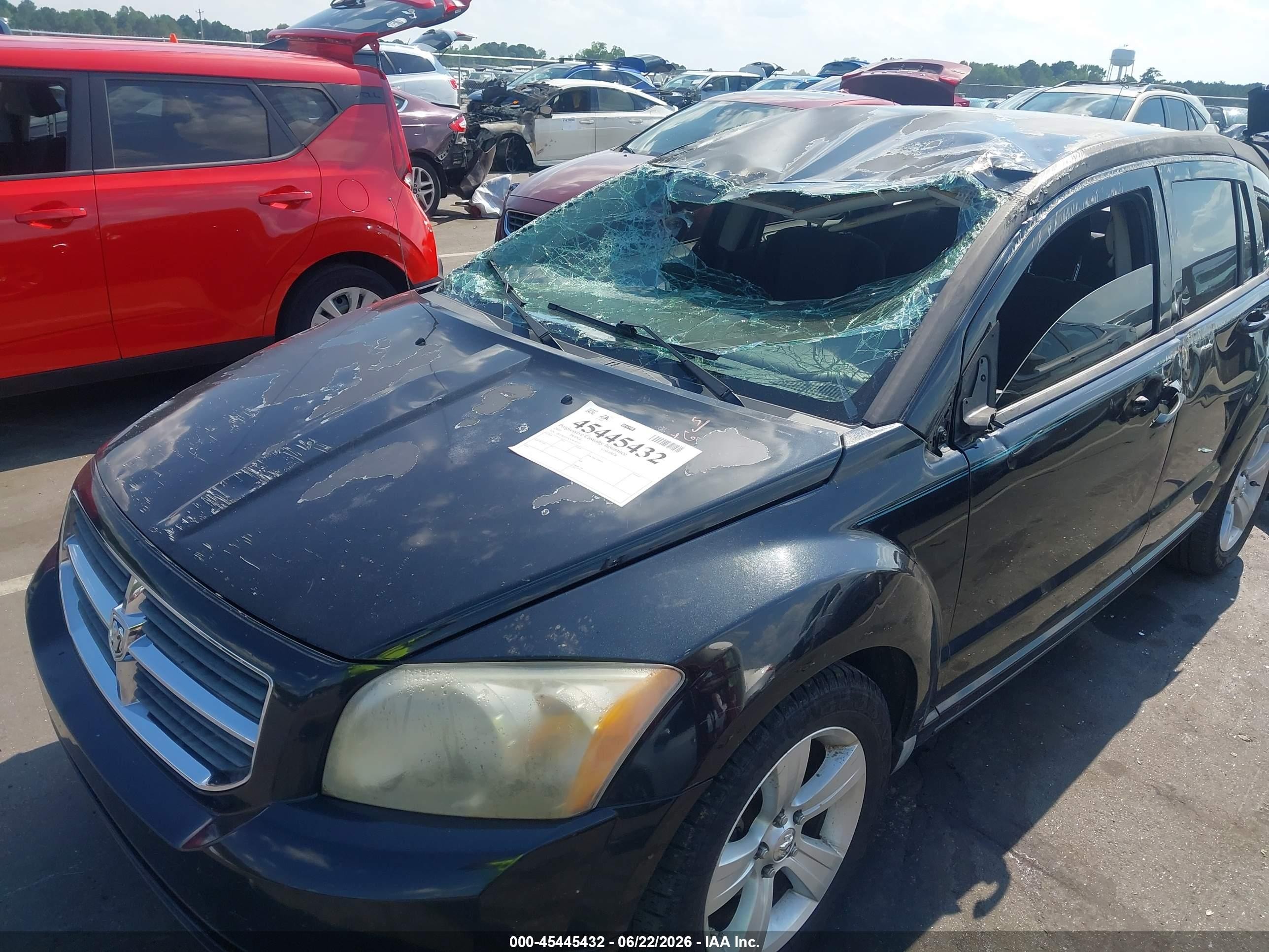 2010 Dodge Caliber Sxt Black vin: 1B3CB4HAXAD635539