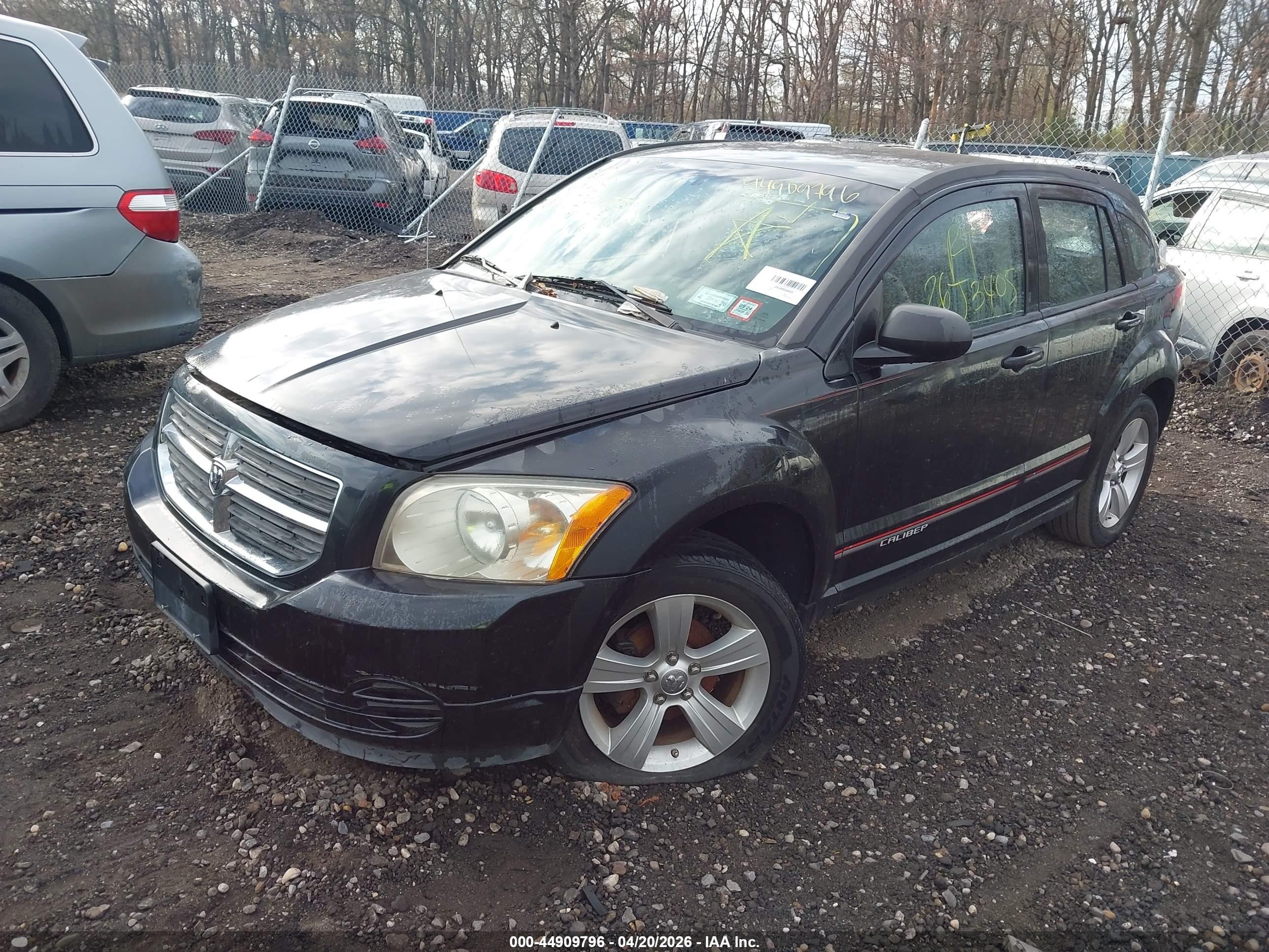 2010 Dodge Caliber Sxt Black vin: 1B3CB4HAXAD651076