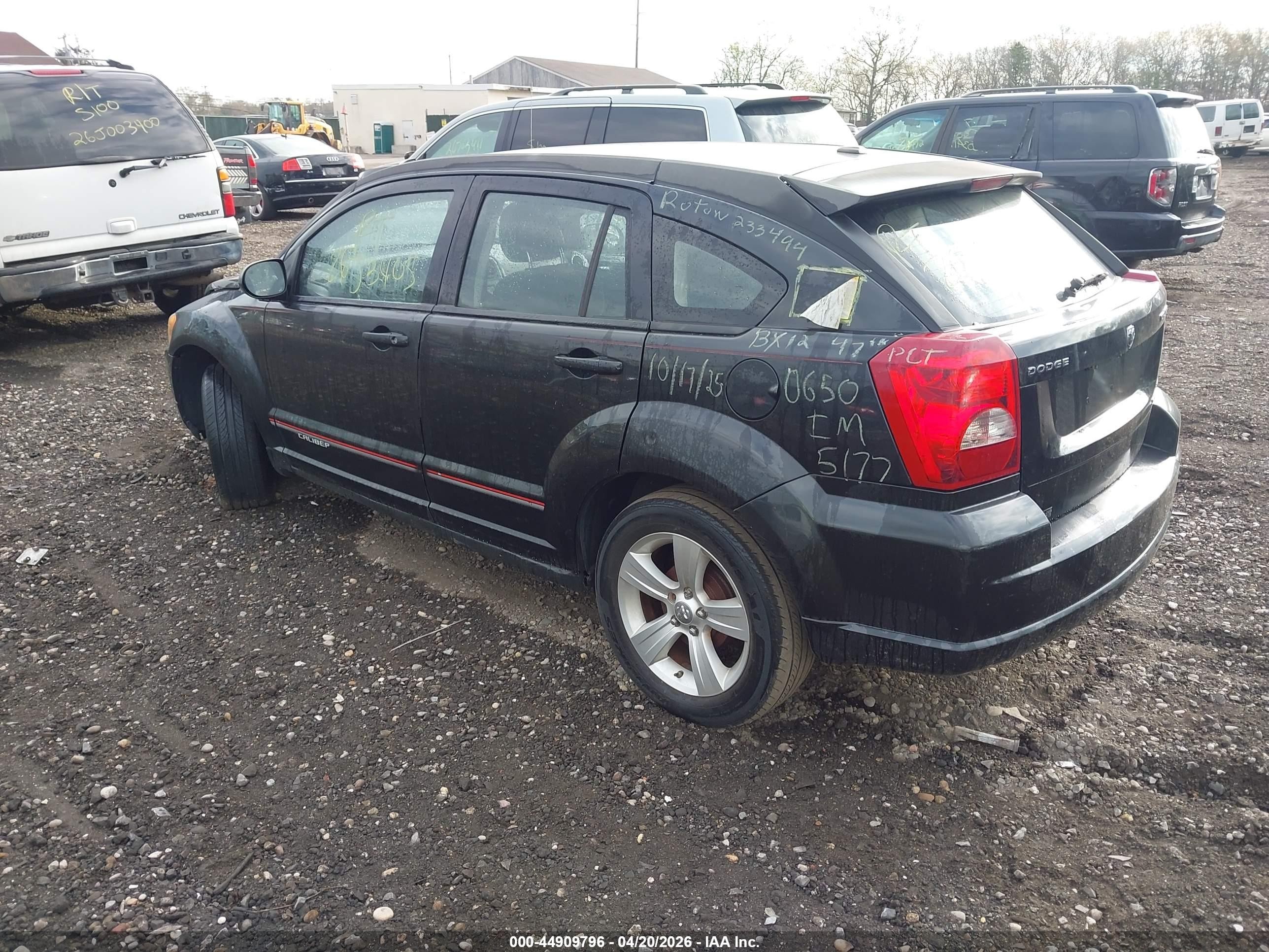 2010 Dodge Caliber Sxt Black vin: 1B3CB4HAXAD651076