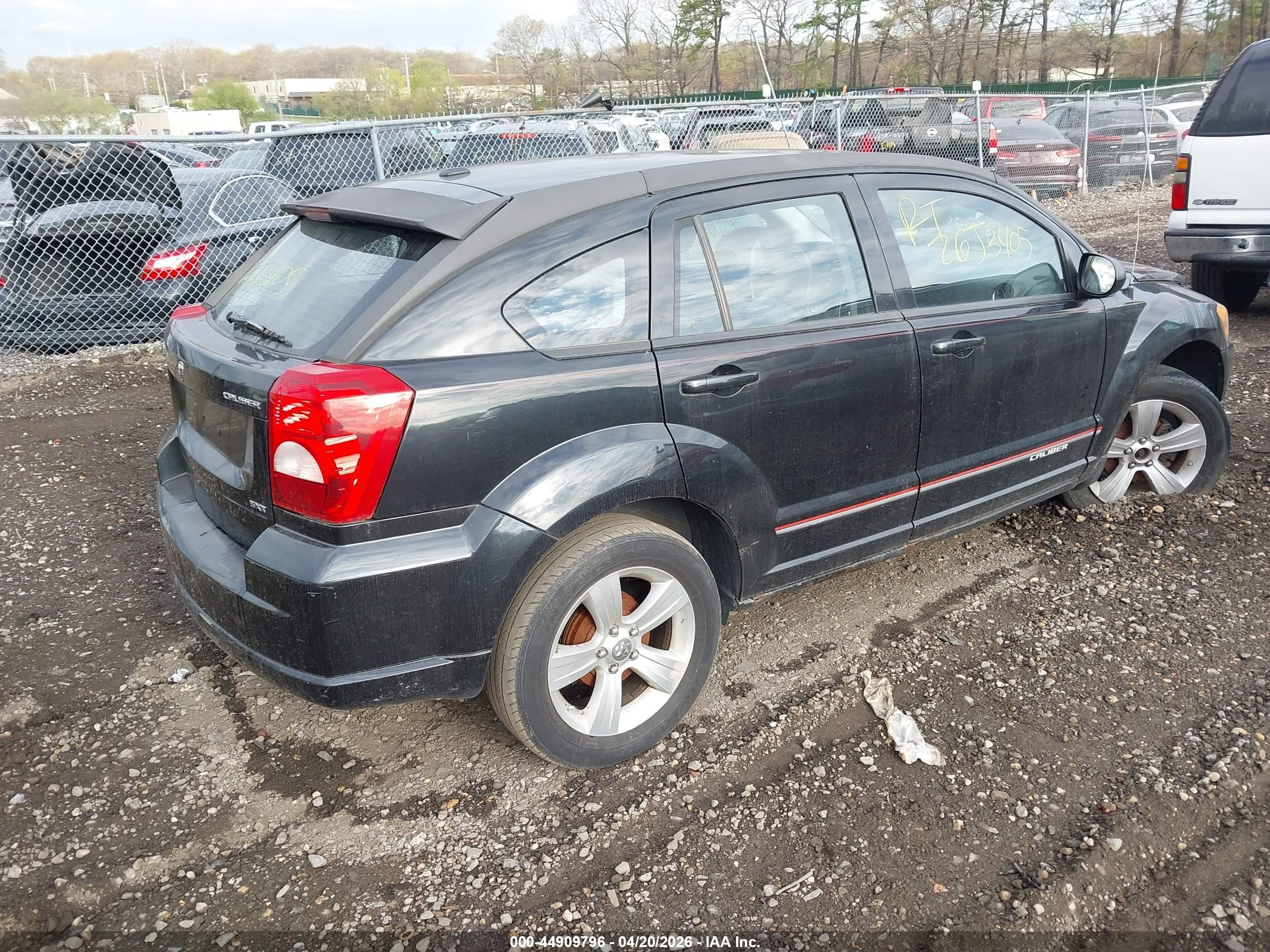 2010 Dodge Caliber Sxt Black vin: 1B3CB4HAXAD651076