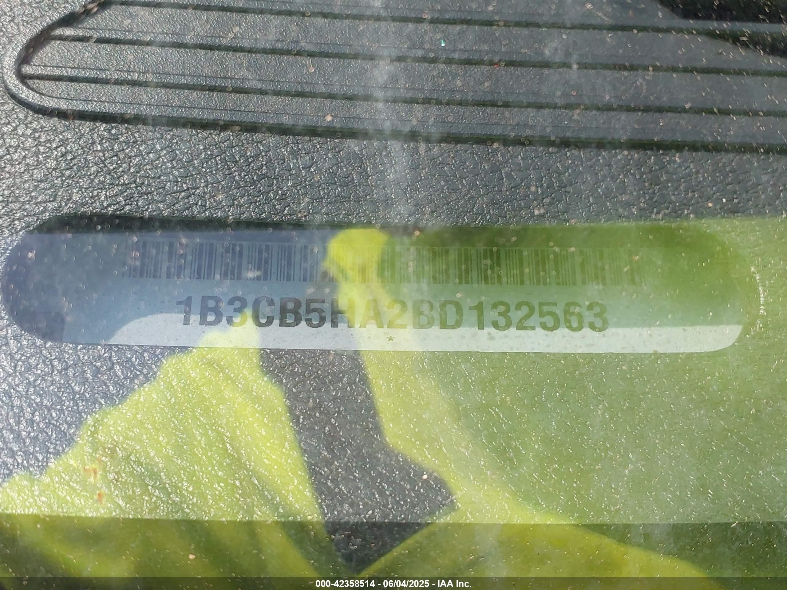 2011 Dodge Caliber Heat Синий vin: 1B3CB5HA2BD132563