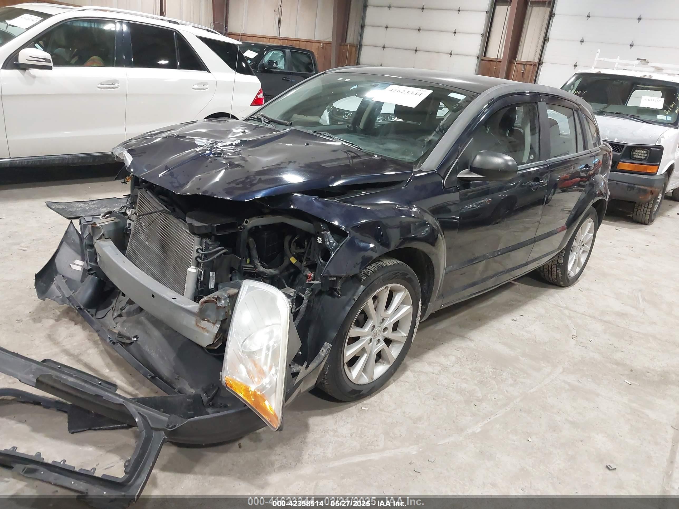 2011 Dodge Caliber Heat Синий vin: 1B3CB5HA2BD132563