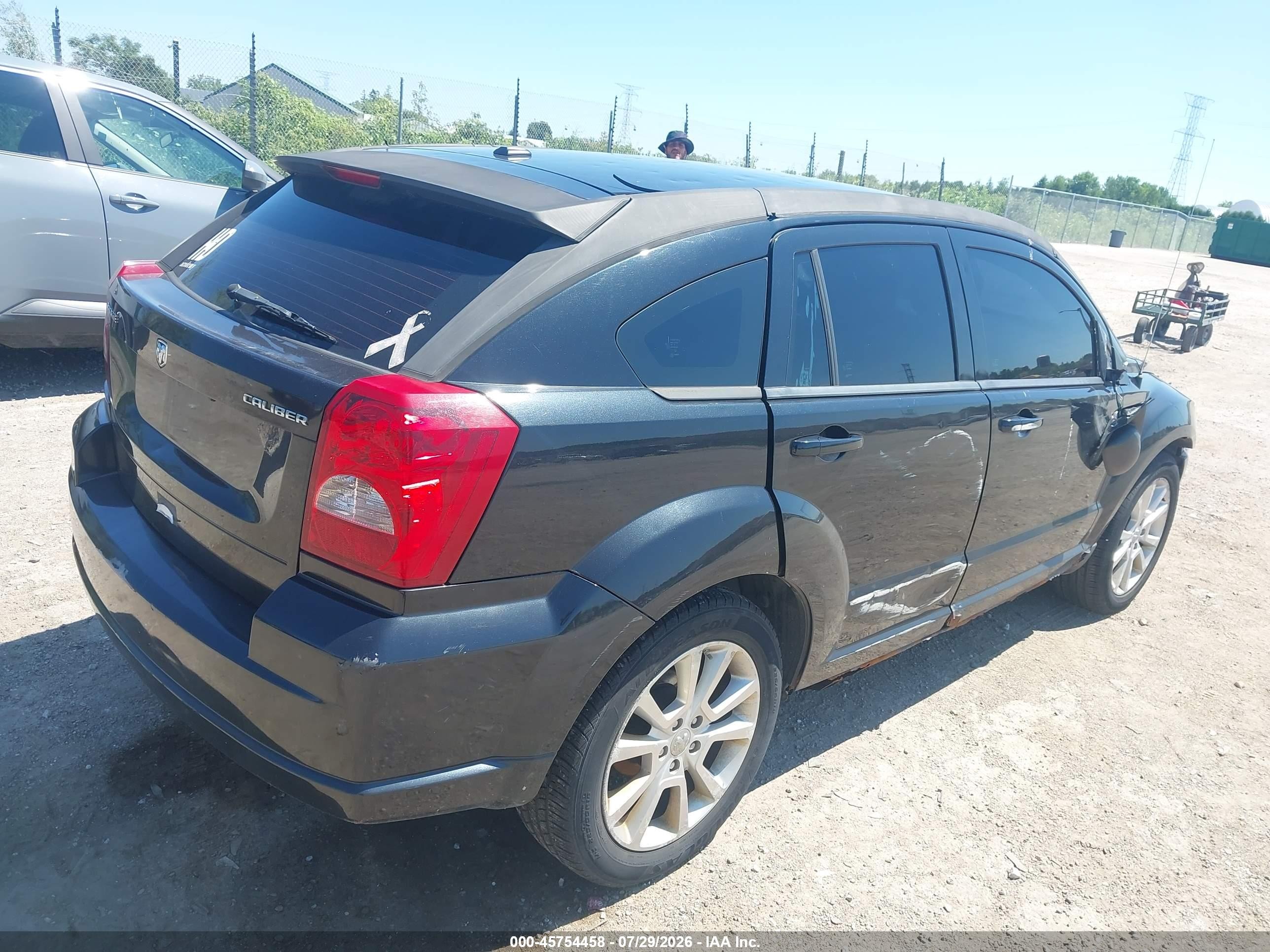 2011 Dodge Caliber Heat Black vin: 1B3CB5HA4BD108460