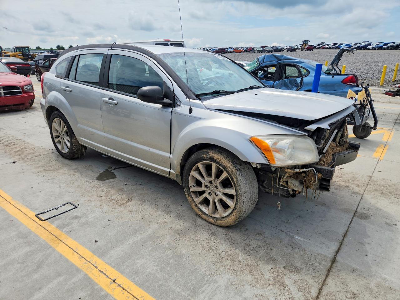 2011 Dodge Caliber Heat Серебряный vin: 1B3CB5HA5BD268203