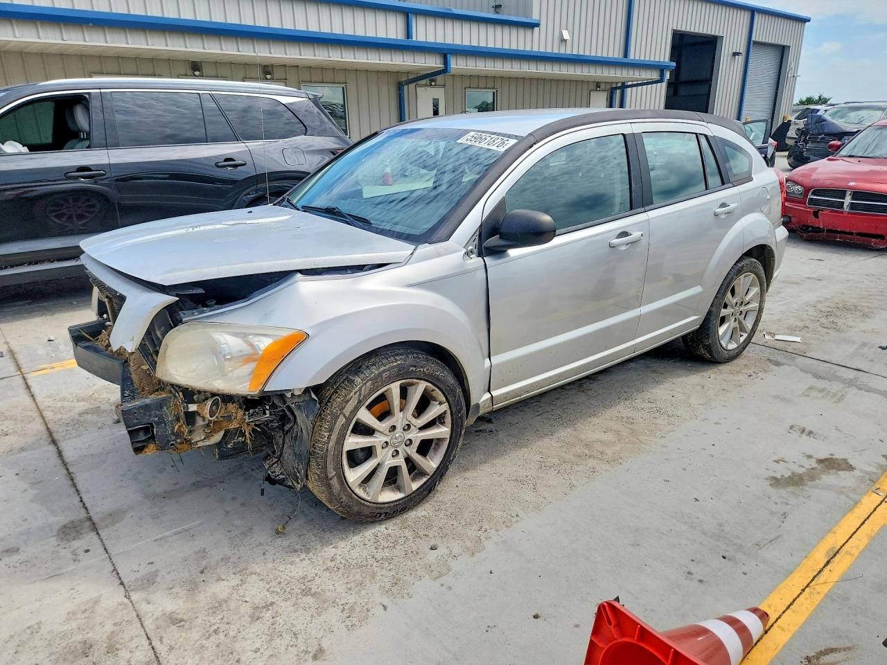 2011 Dodge Caliber Heat Серебряный vin: 1B3CB5HA5BD268203