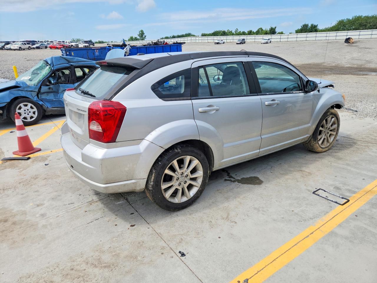 2011 Dodge Caliber Heat Серебряный vin: 1B3CB5HA5BD268203