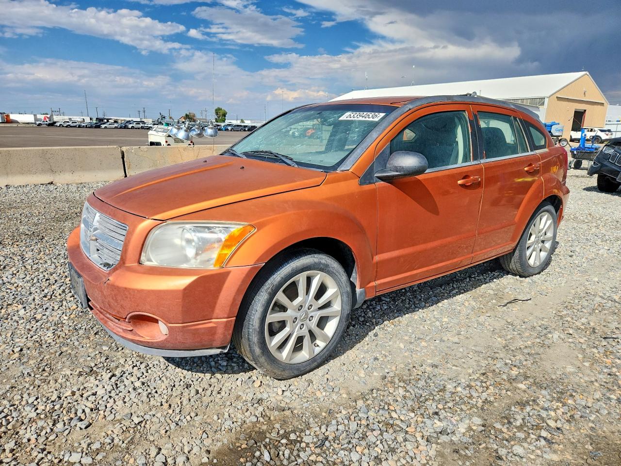 2011 Dodge Caliber Heat Оранжевый vin: 1B3CB5HA5BD297216