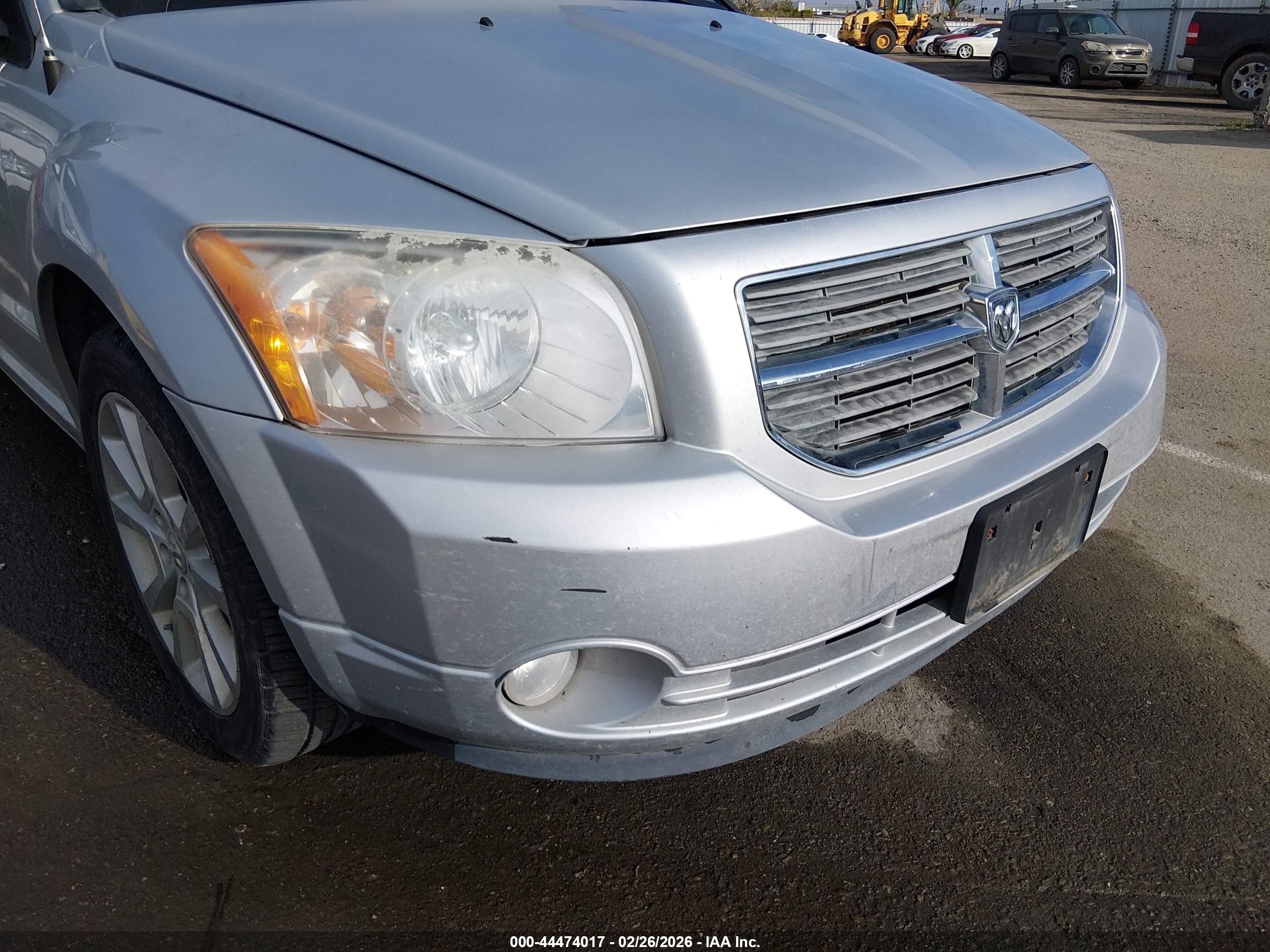 2011 Dodge Caliber Heat Silver vin: 1B3CB5HA8BD108624