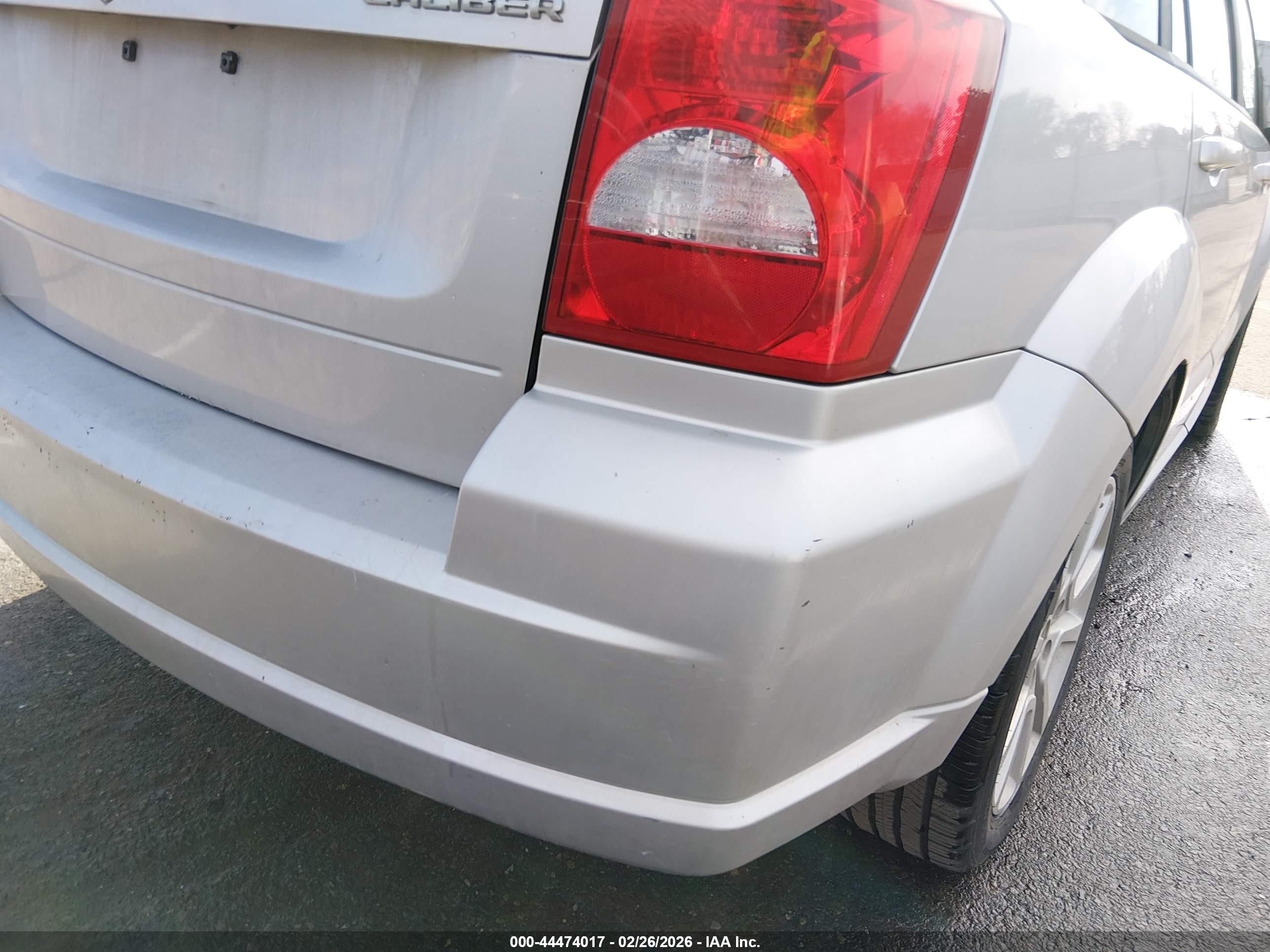 2011 Dodge Caliber Heat Silver vin: 1B3CB5HA8BD108624