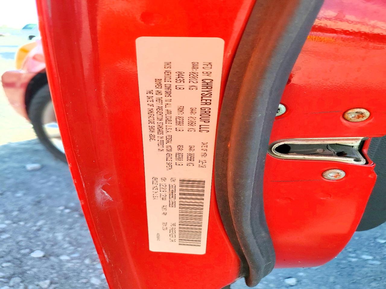 2011 Dodge Caliber Rush Red vin: 1B3CB8HB9BD129928