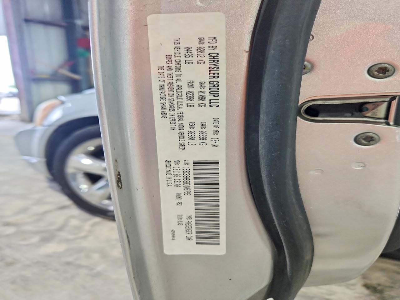 2011 Dodge Caliber Uptown Silver vin: 1B3CB9HB3BD109793