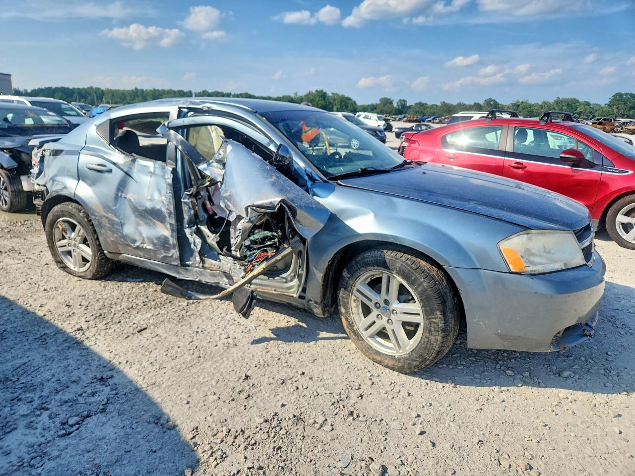 2010 Dodge Avenger Express Gray vin: 1B3CC1FB5AN196364