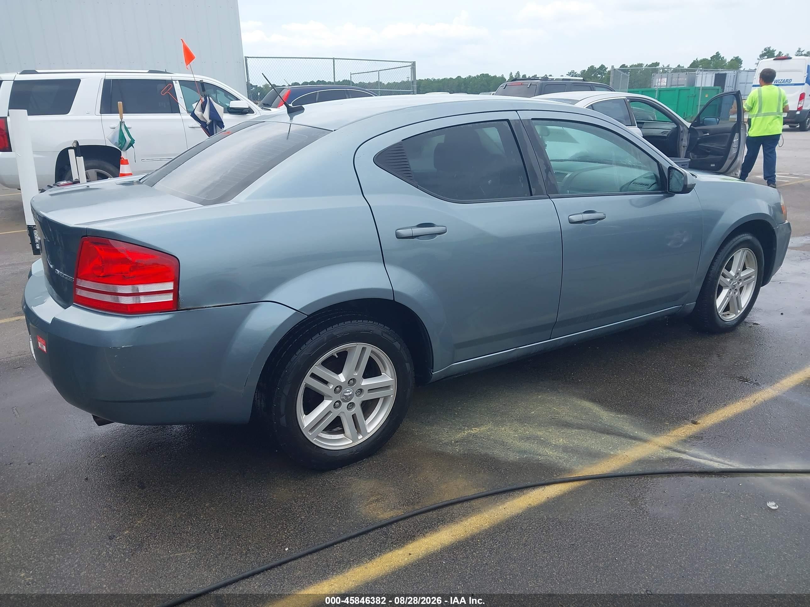2010 Dodge Avenger Express Light Blue vin: 1B3CC1FB7AN212242