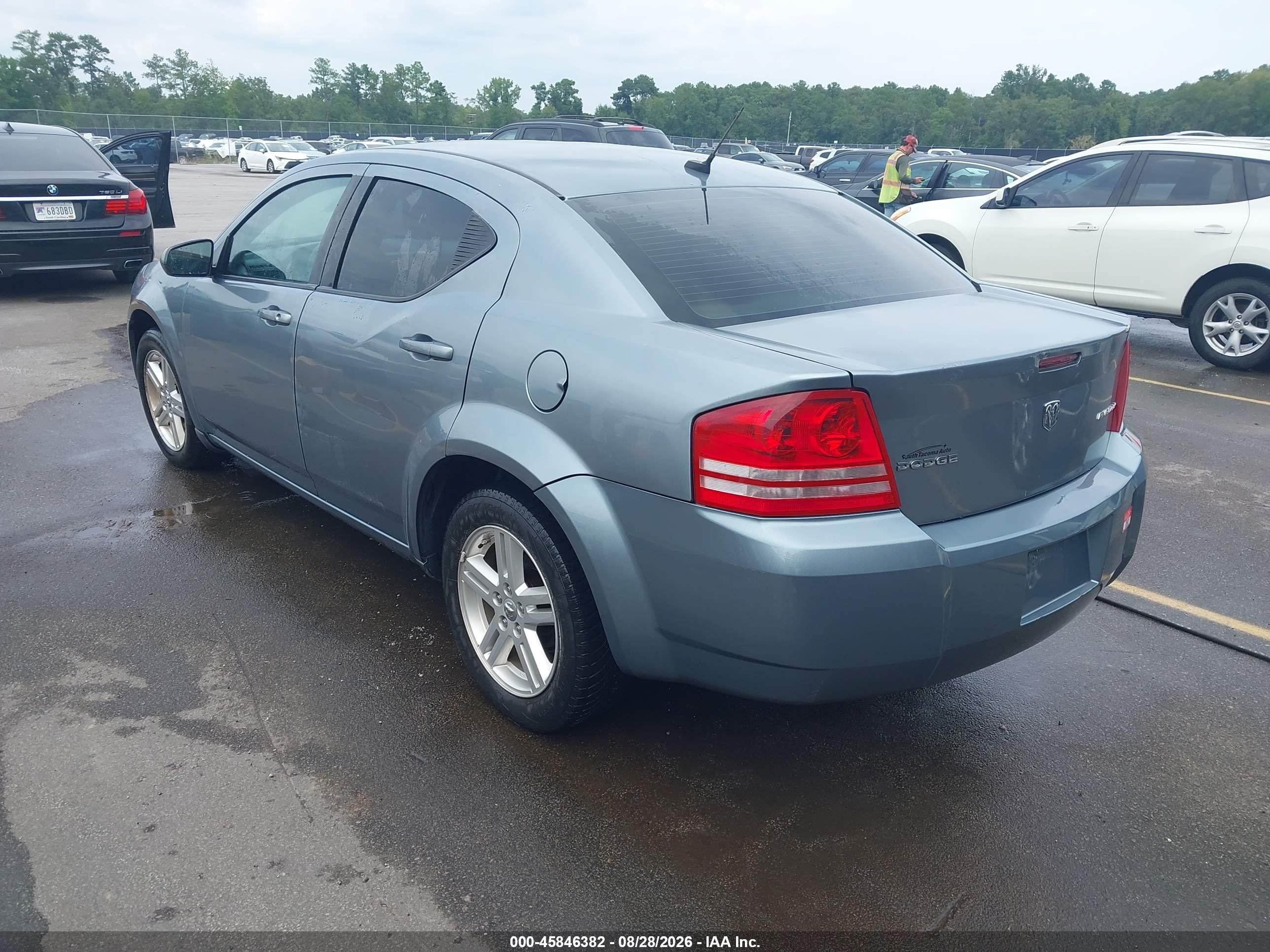 2010 Dodge Avenger Express Light Blue vin: 1B3CC1FB7AN212242