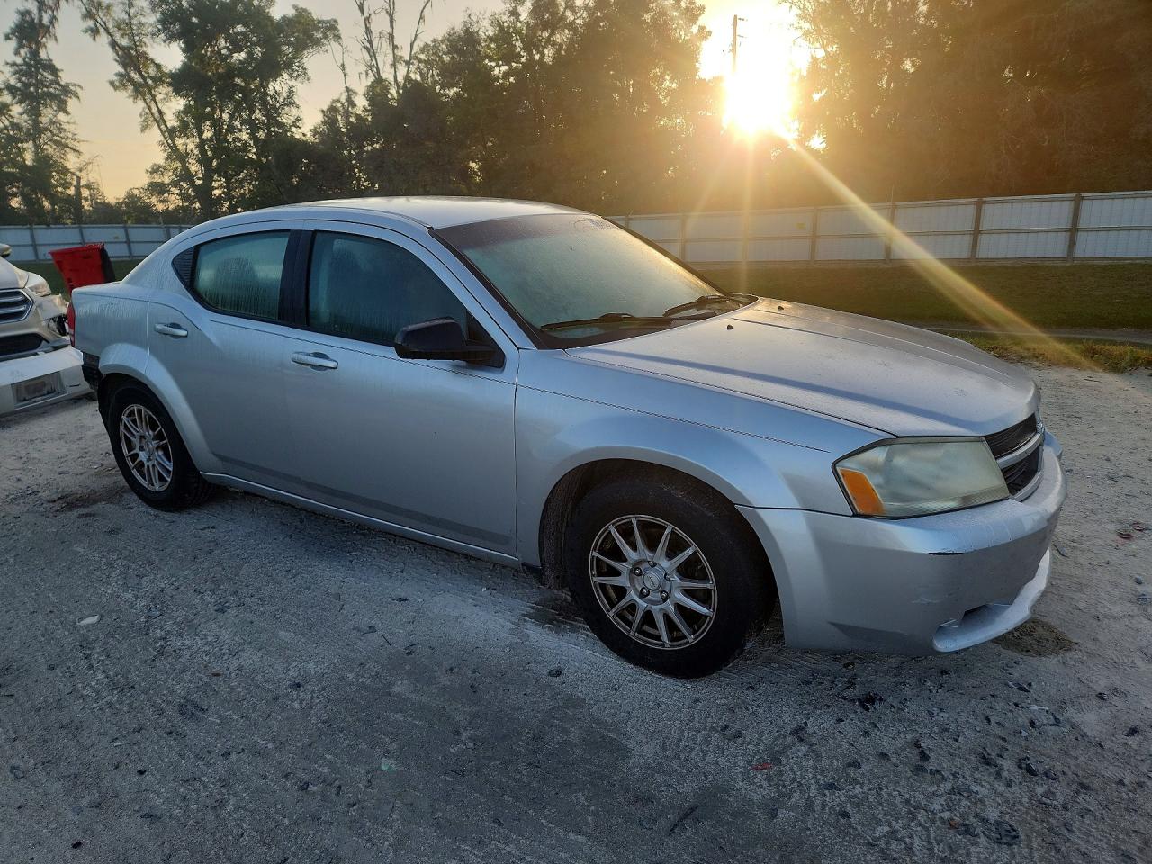 2010 Dodge Avenger Sxt Silver vin: 1B3CC4FB0AN150829