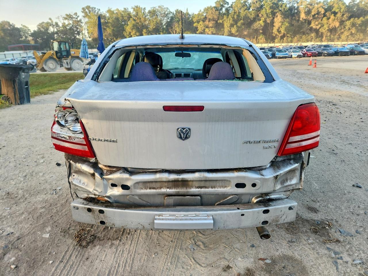 2010 Dodge Avenger Sxt Silver vin: 1B3CC4FB0AN150829