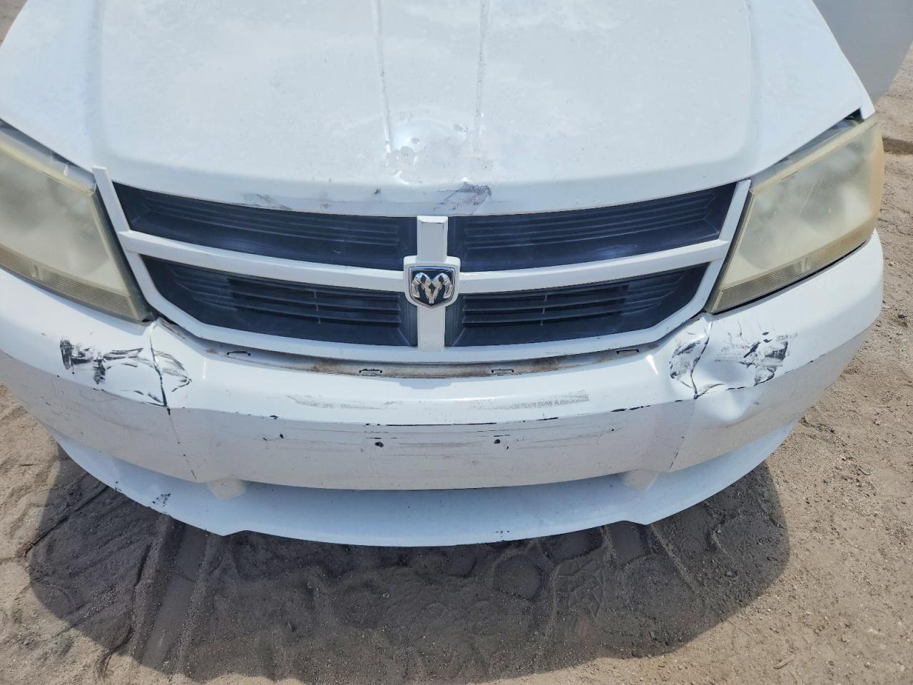 2011 Dodge Avenger White vin: 1B3CC4FB0AN191610