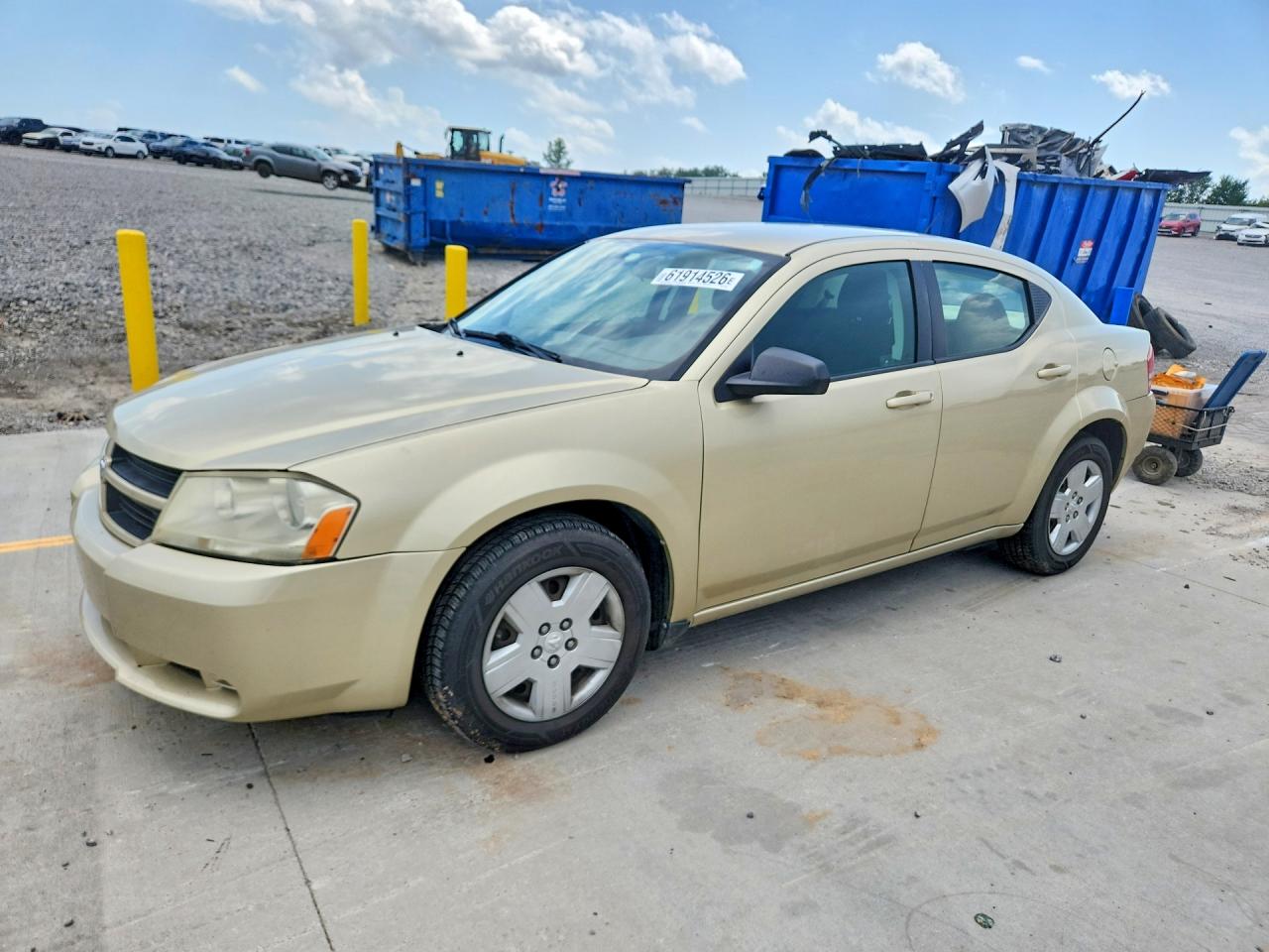 2010 Dodge Avenger Sxt Gold vin: 1B3CC4FB1AN174069