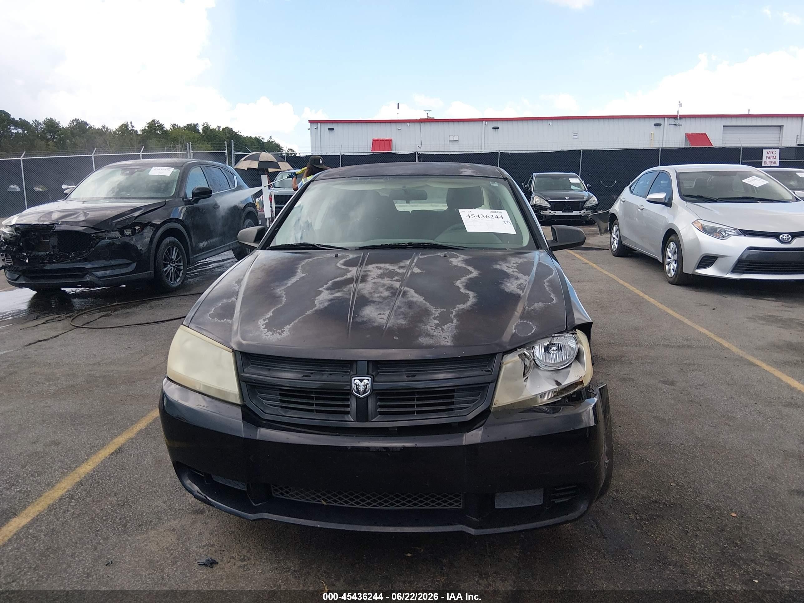 2010 Dodge Avenger Sxt Black vin: 1B3CC4FB3AN168824