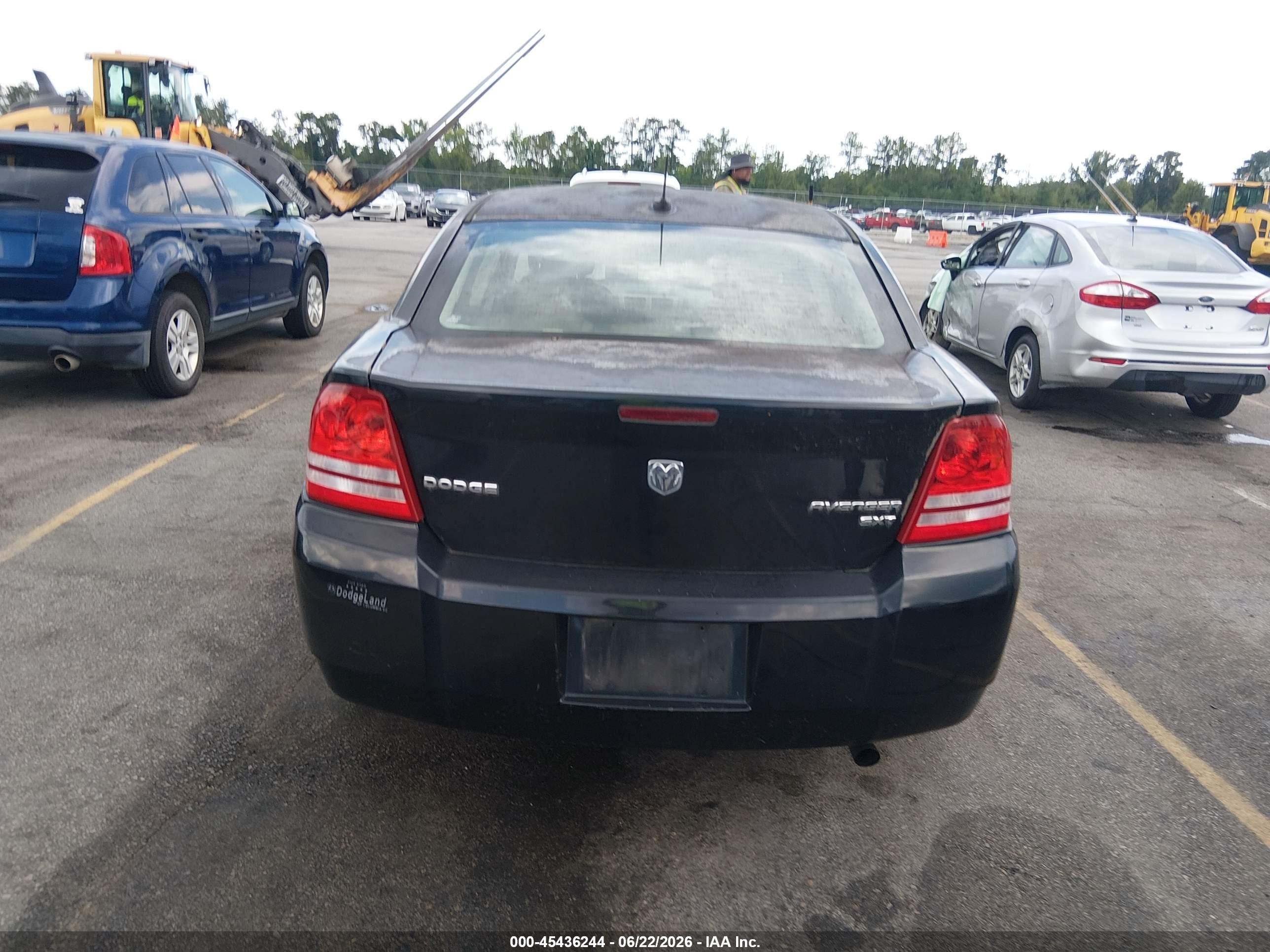 2010 Dodge Avenger Sxt Black vin: 1B3CC4FB3AN168824