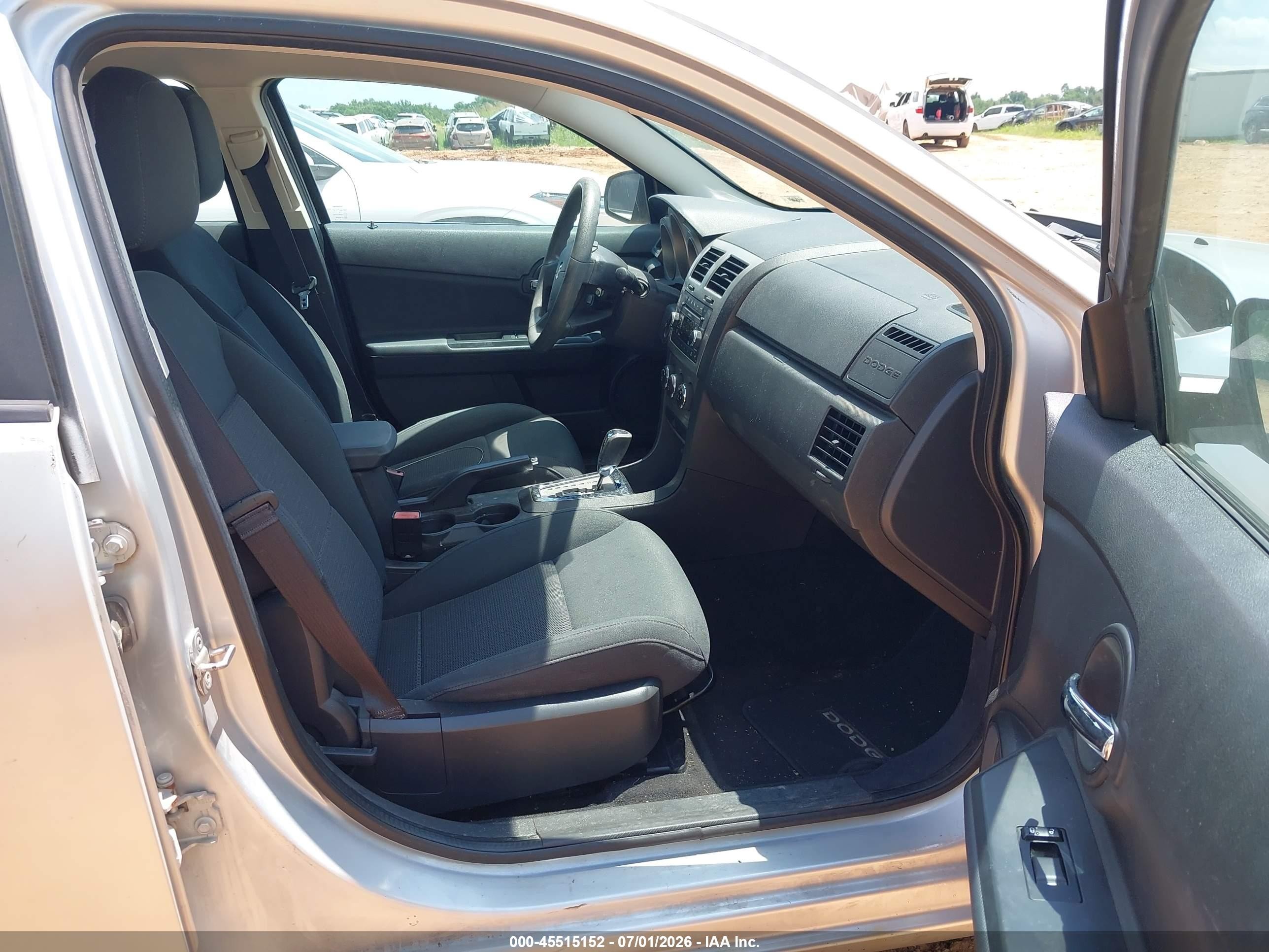 2010 Dodge Avenger Sxt Silver vin: 1B3CC4FB3AN236958