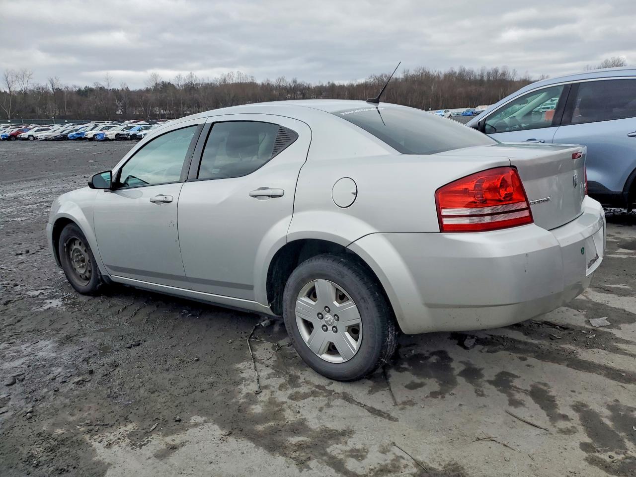 2010 Dodge Avenger Sxt Silver vin: 1B3CC4FB4AN220655