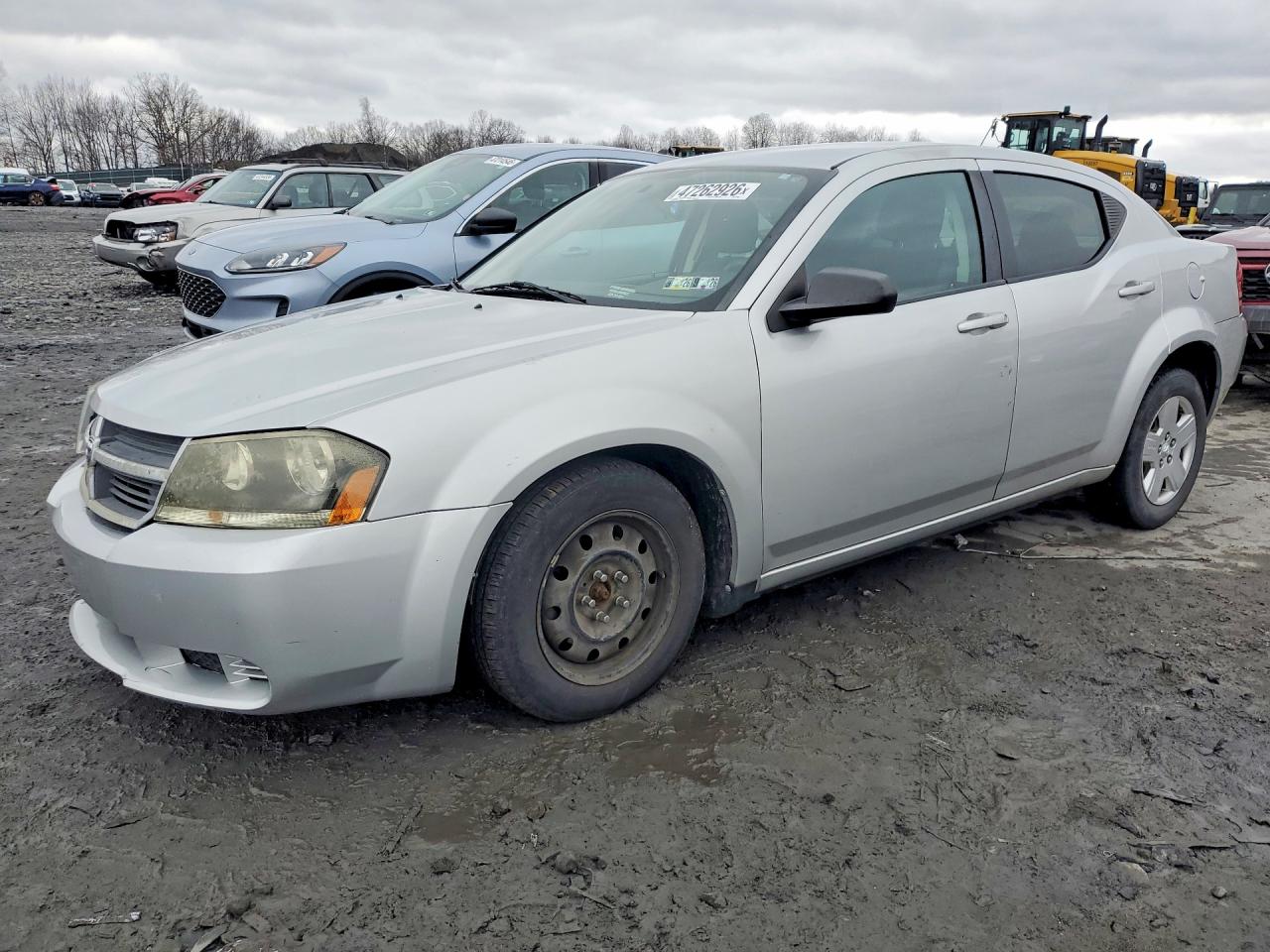 2010 Dodge Avenger Sxt Silver vin: 1B3CC4FB4AN220655