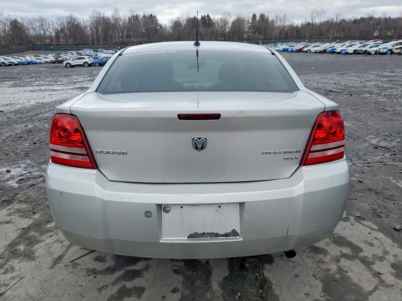 2010 Dodge Avenger Sxt Silver vin: 1B3CC4FB4AN220655