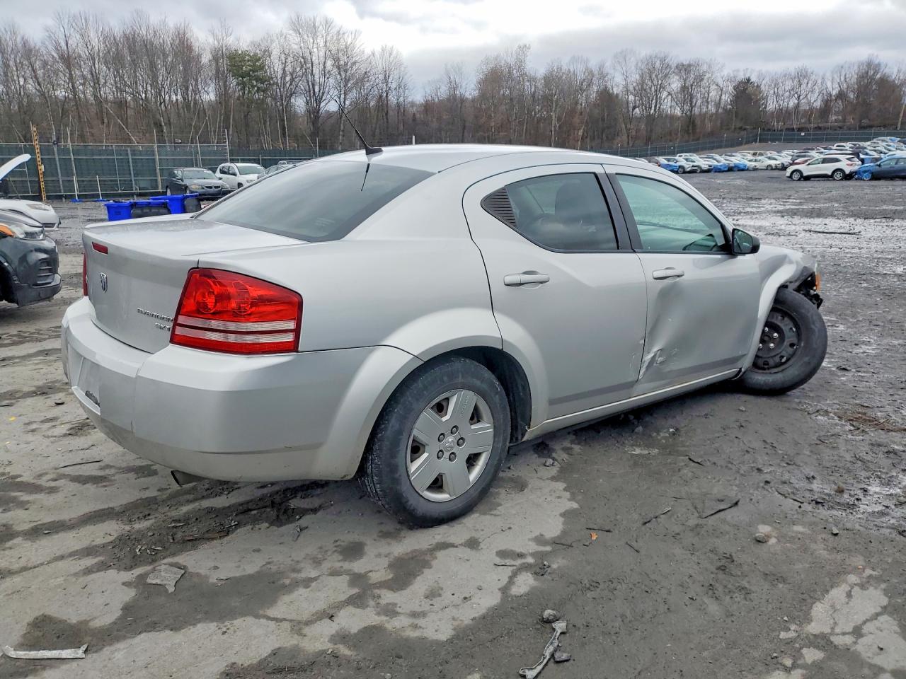 2010 Dodge Avenger Sxt Silver vin: 1B3CC4FB4AN220655