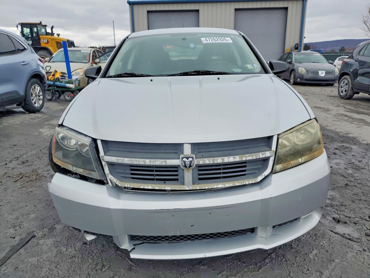 2010 Dodge Avenger Sxt Silver vin: 1B3CC4FB4AN220655