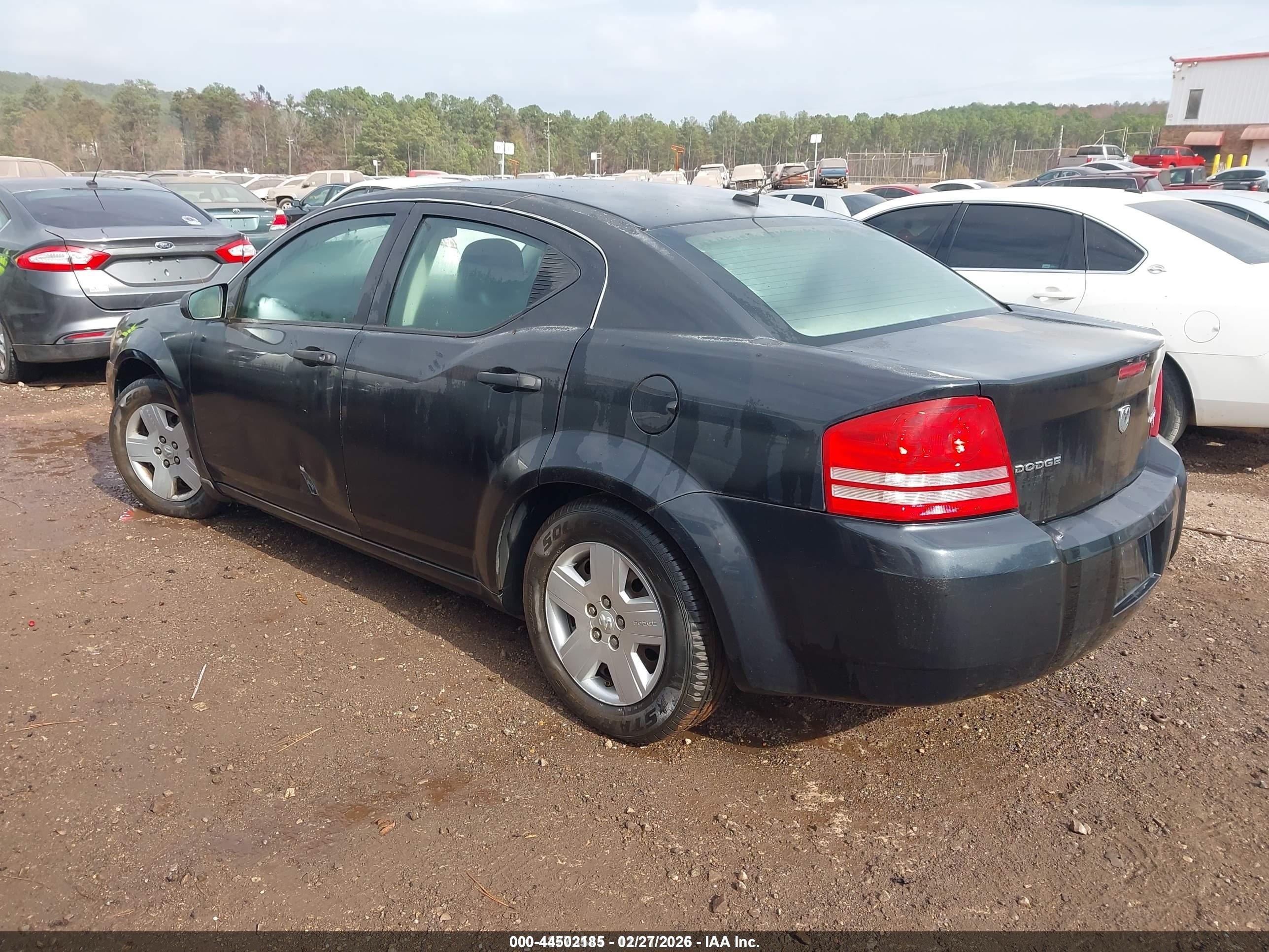 2010 Dodge Avenger Sxt Black vin: 1B3CC4FB5AN103330