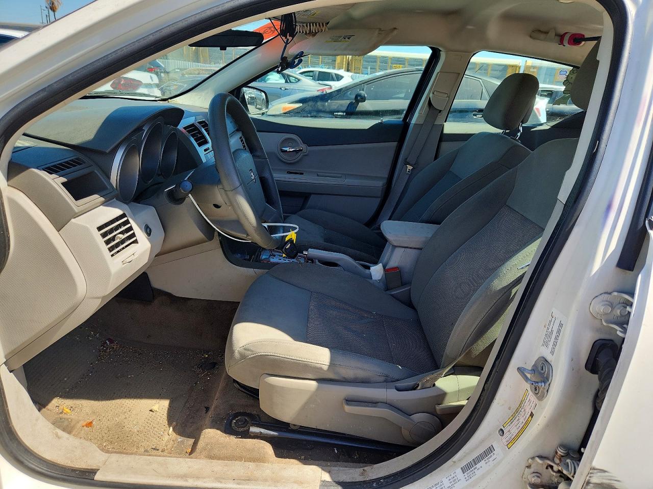 2010 Dodge Avenger Sxt White vin: 1B3CC4FB5AN108883