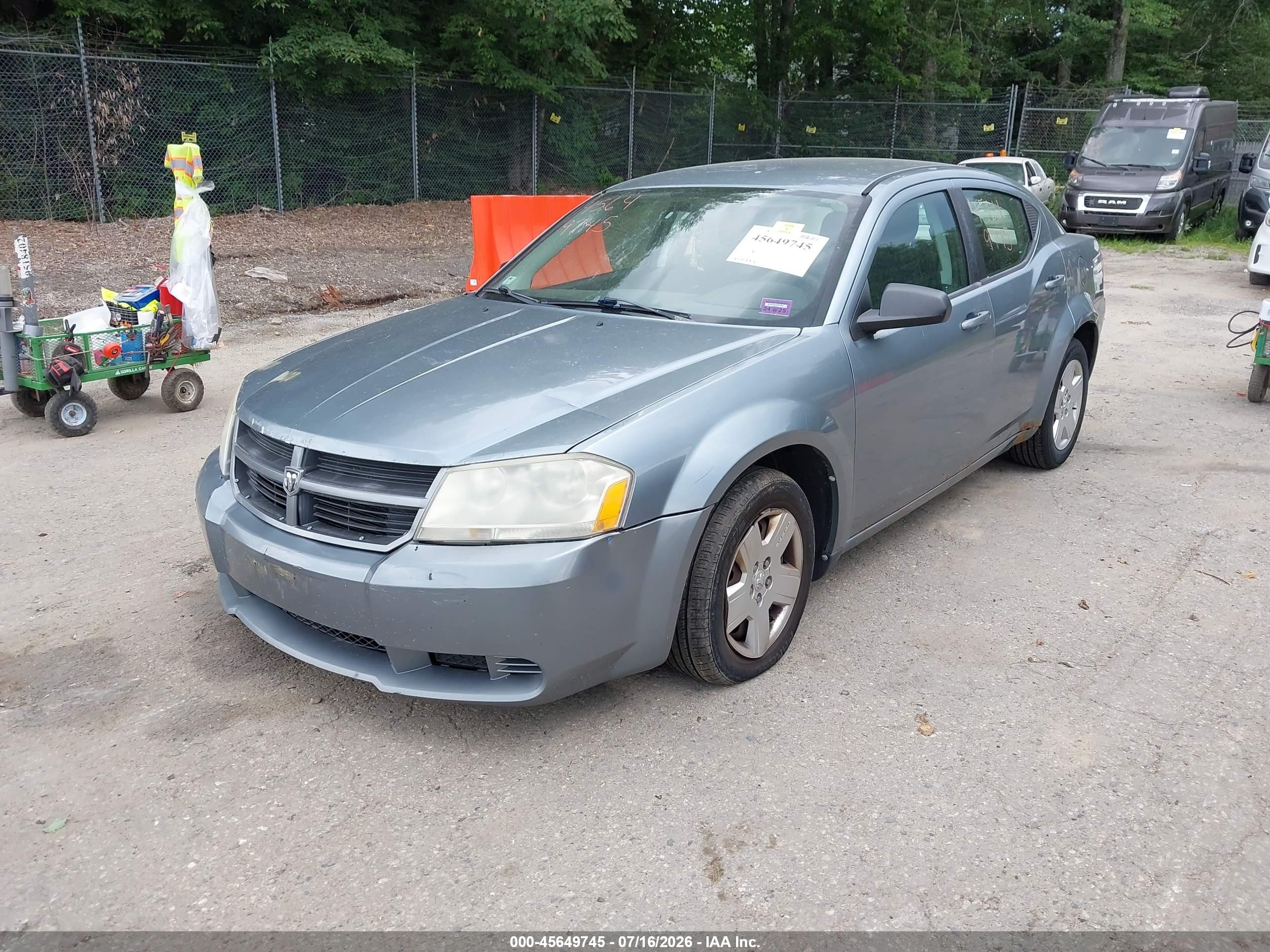 2010 Dodge Avenger Sxt Gray vin: 1B3CC4FB5AN179565