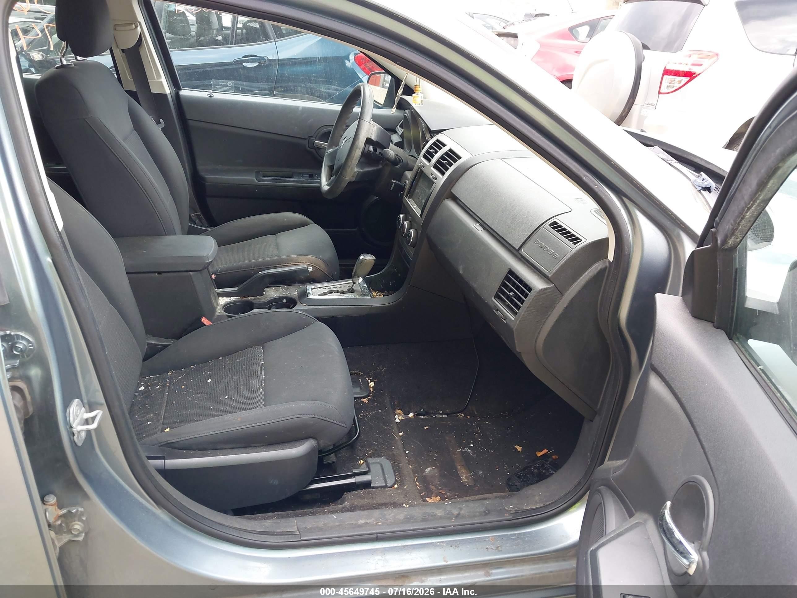 2010 Dodge Avenger Sxt Gray vin: 1B3CC4FB5AN179565