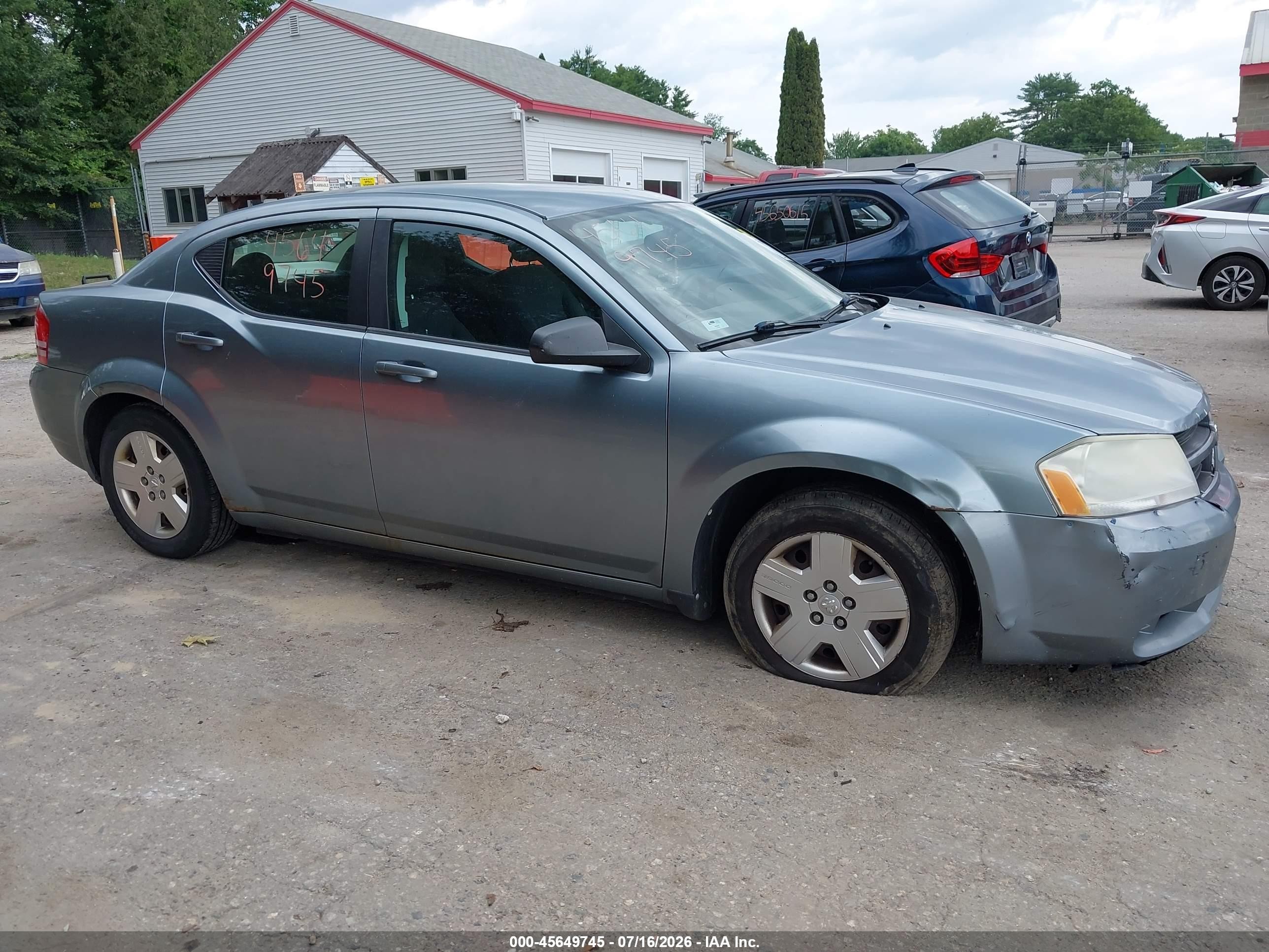 2010 Dodge Avenger Sxt Gray vin: 1B3CC4FB5AN179565