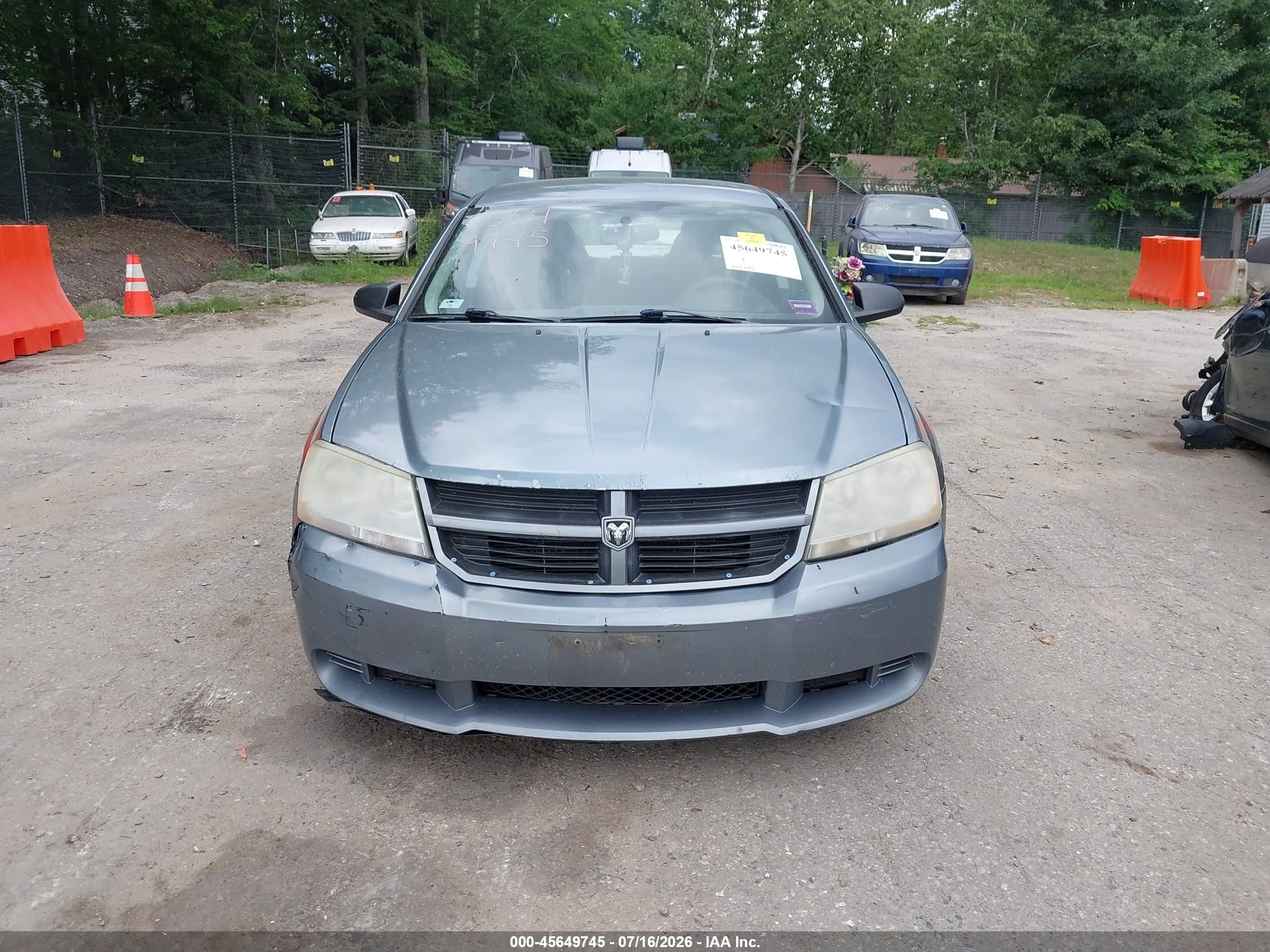 2010 Dodge Avenger Sxt Gray vin: 1B3CC4FB5AN179565