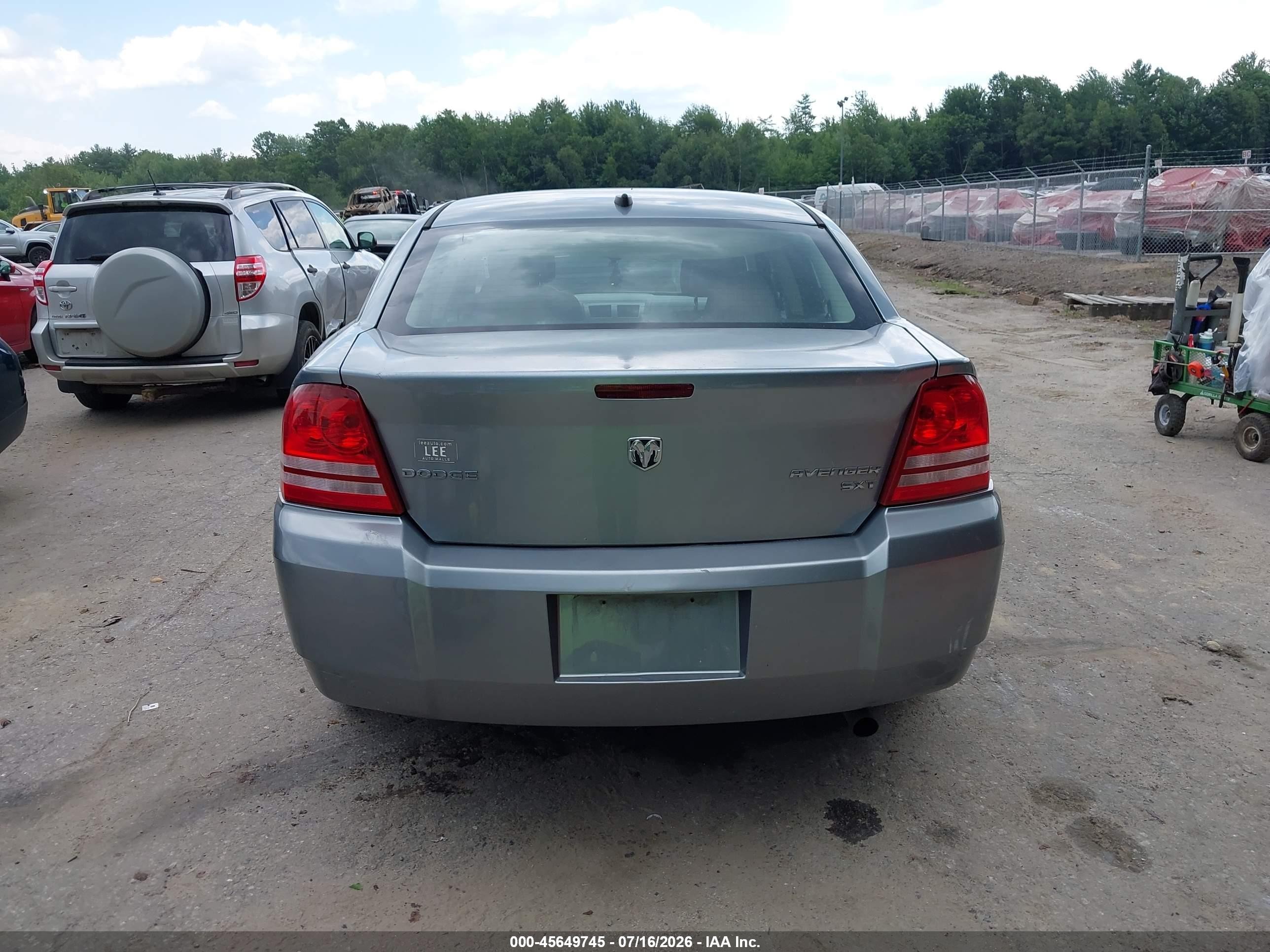2010 Dodge Avenger Sxt Gray vin: 1B3CC4FB5AN179565