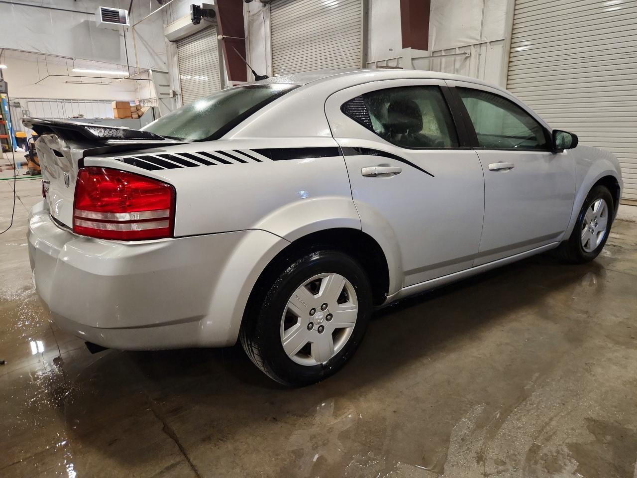 2010 Dodge Avenger Sxt Silver vin: 1B3CC4FB6AN181048