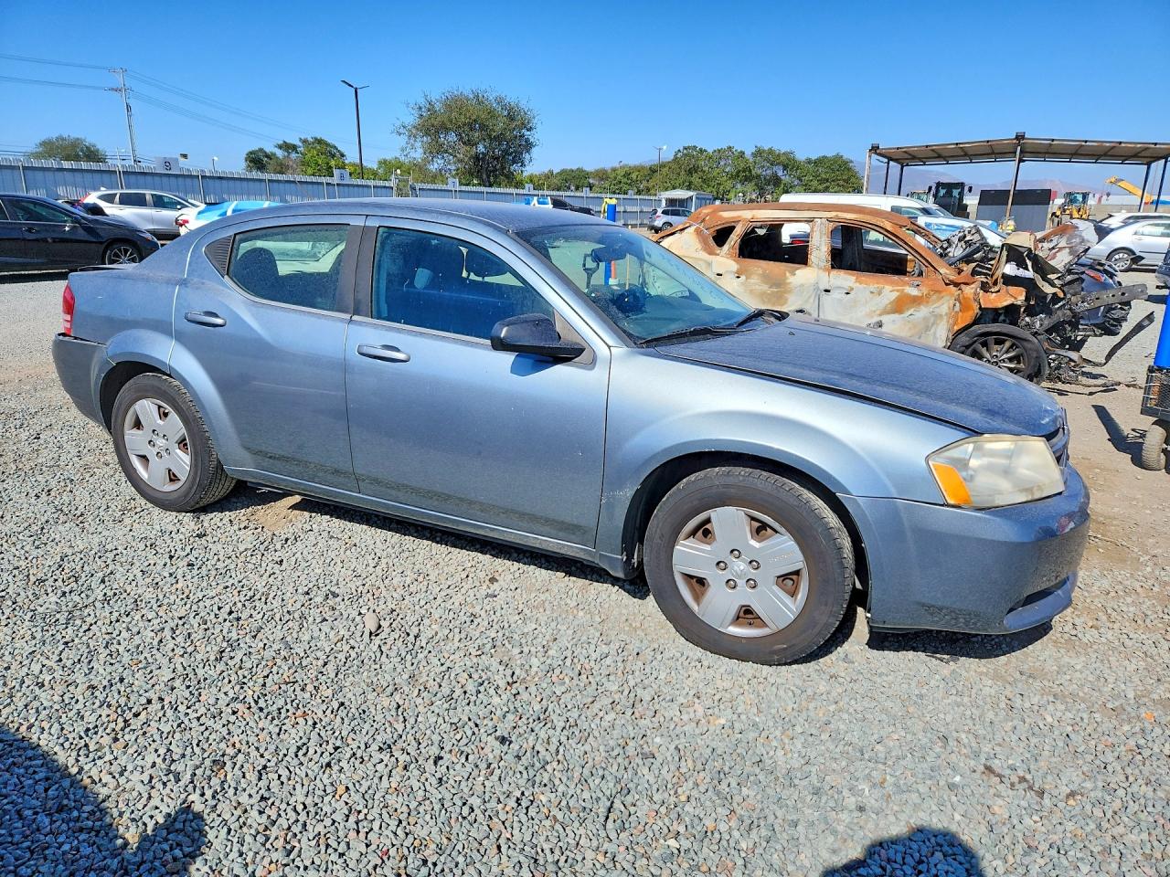 2010 Dodge Avenger Sxt Silver vin: 1B3CC4FB6AN182524