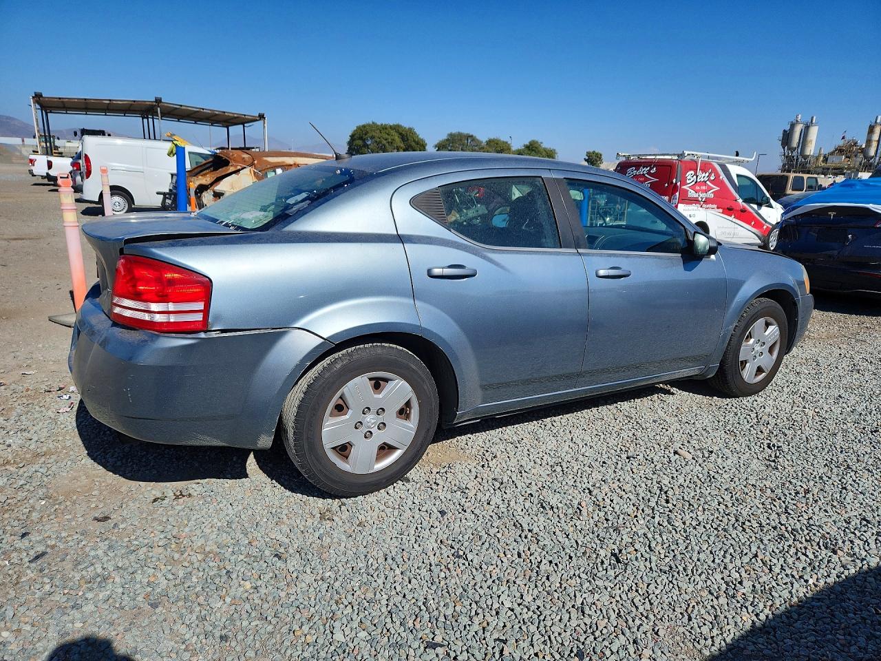 2010 Dodge Avenger Sxt Silver vin: 1B3CC4FB6AN182524